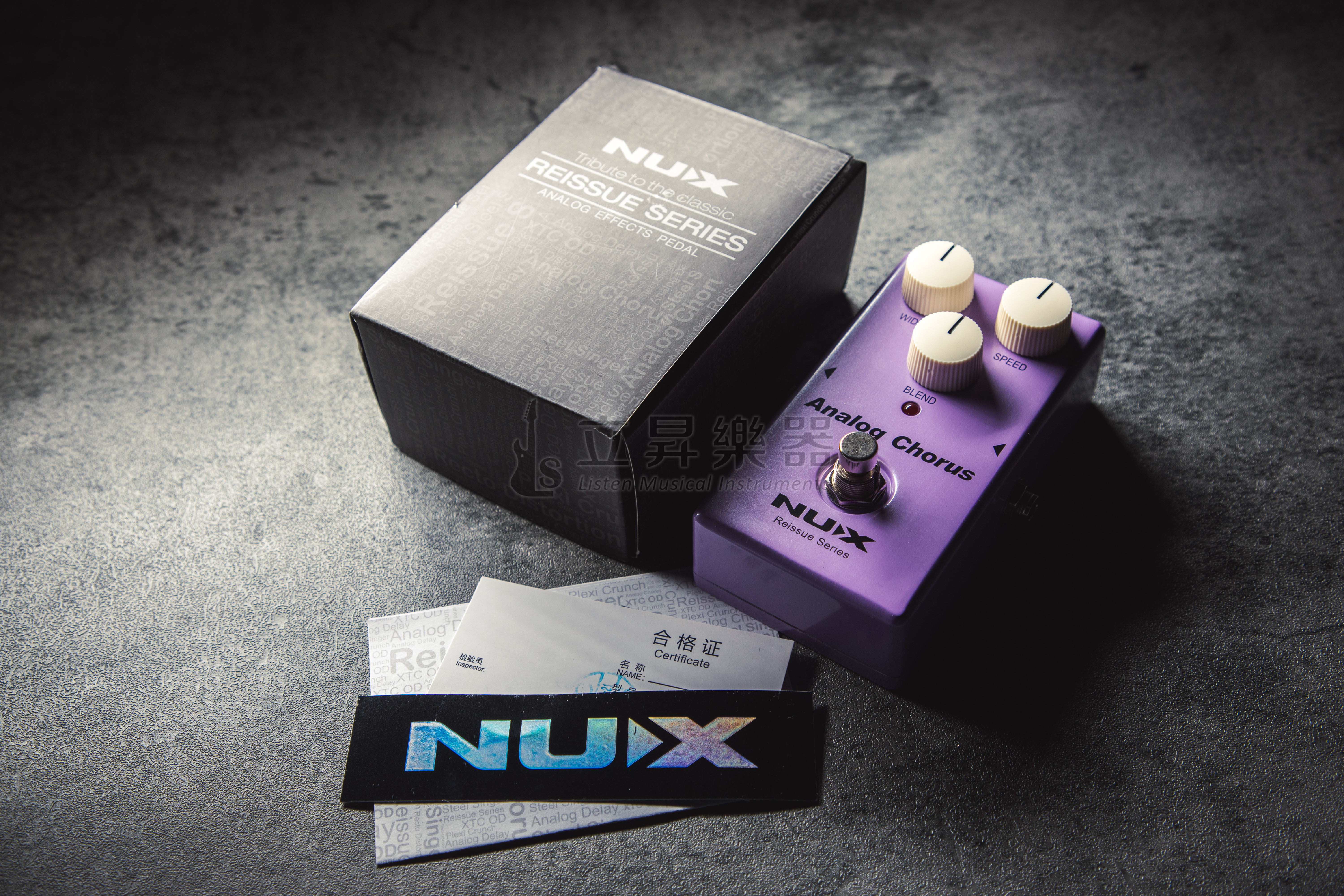 NUX NUX Analog Chorus 類比合唱效果器 (購買即搭贈 Prefox 捲弦器) 第 6 張圖片｜三峽效果器