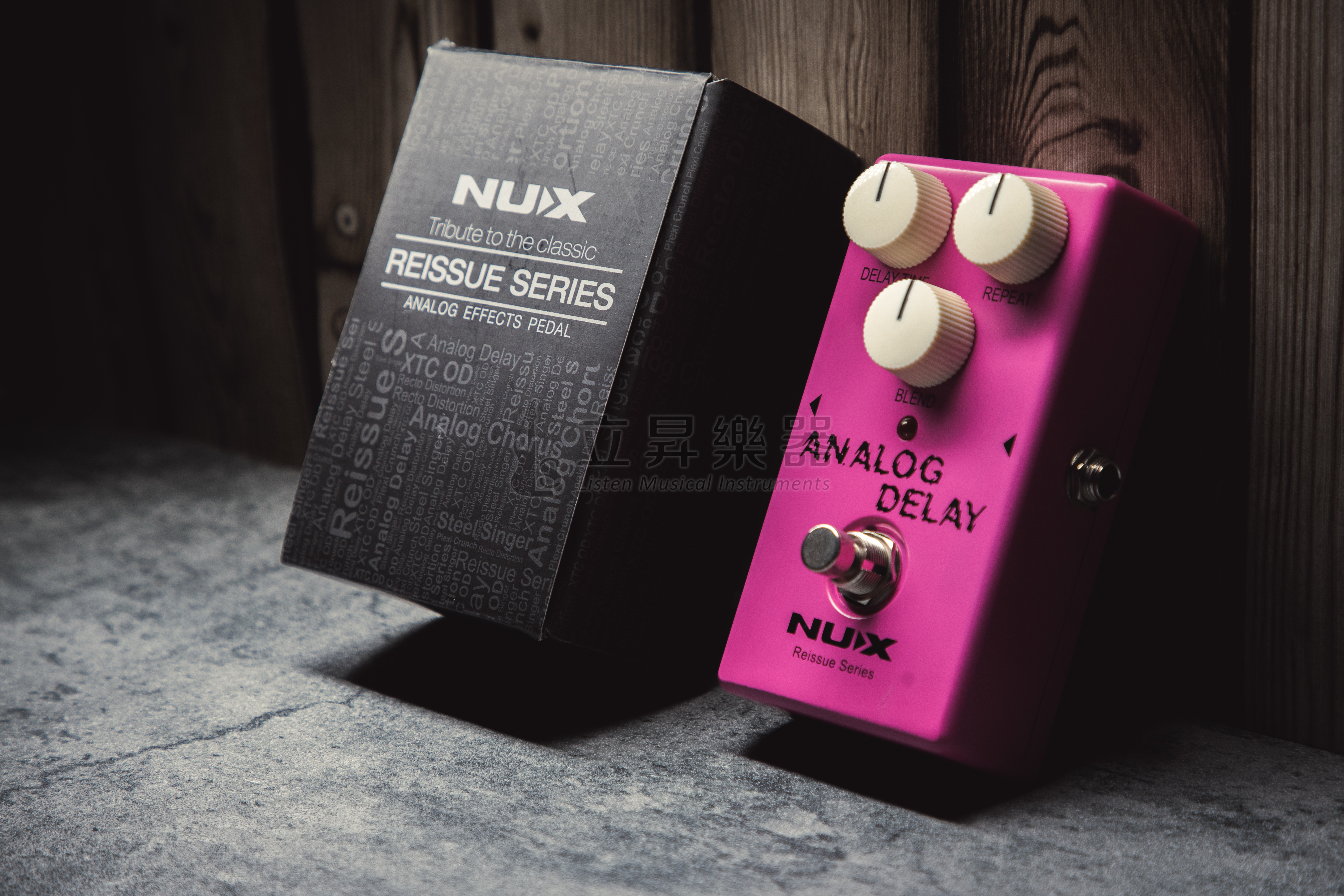 NUX Analog Delay 類比延遲效果器 (購買即搭贈 Prefox 捲弦器)
