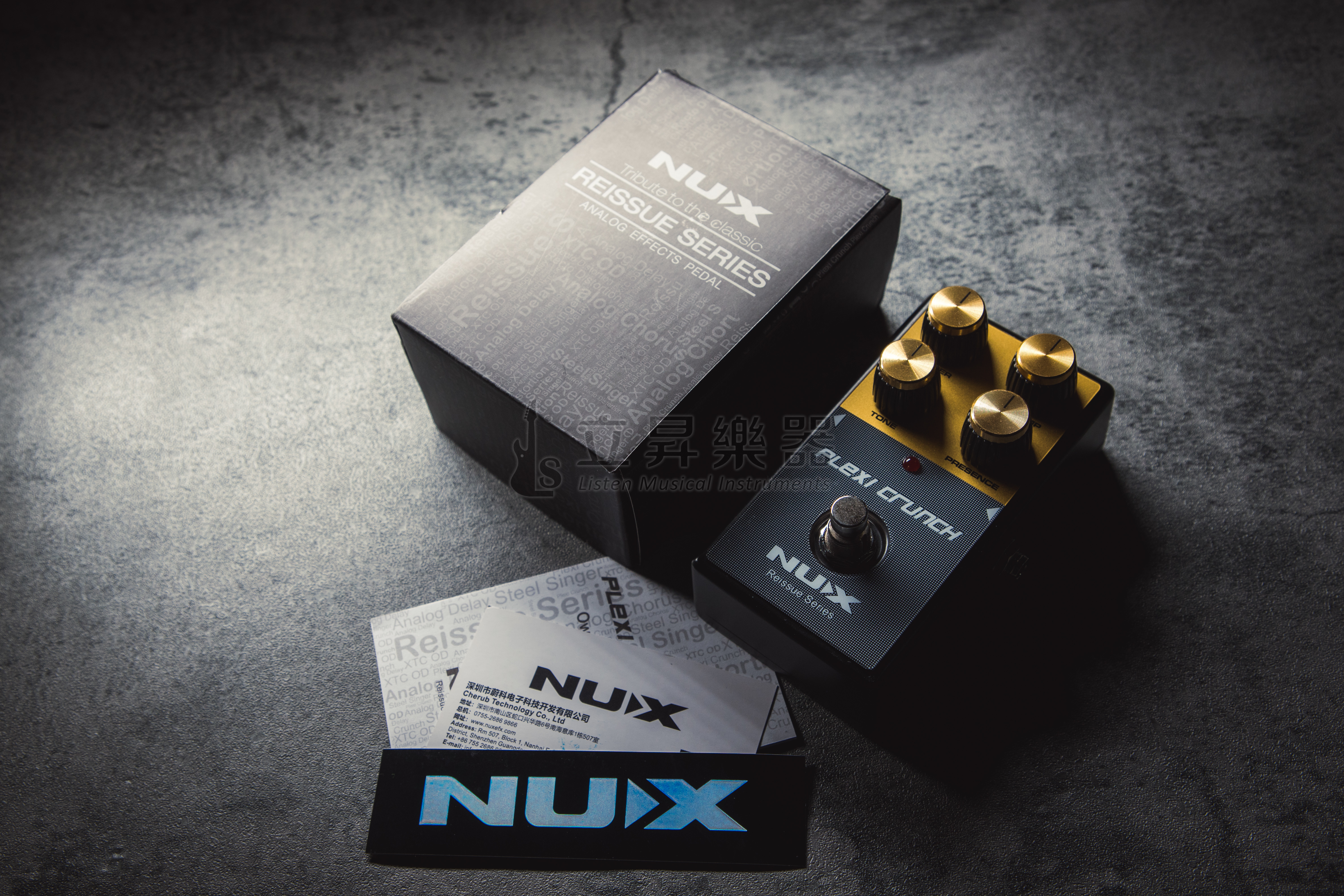 NUX NUX Plexi Crunch 失真效果器 (購買即搭贈 Prefox 捲弦器) 第 6 張圖片｜三峽效果器