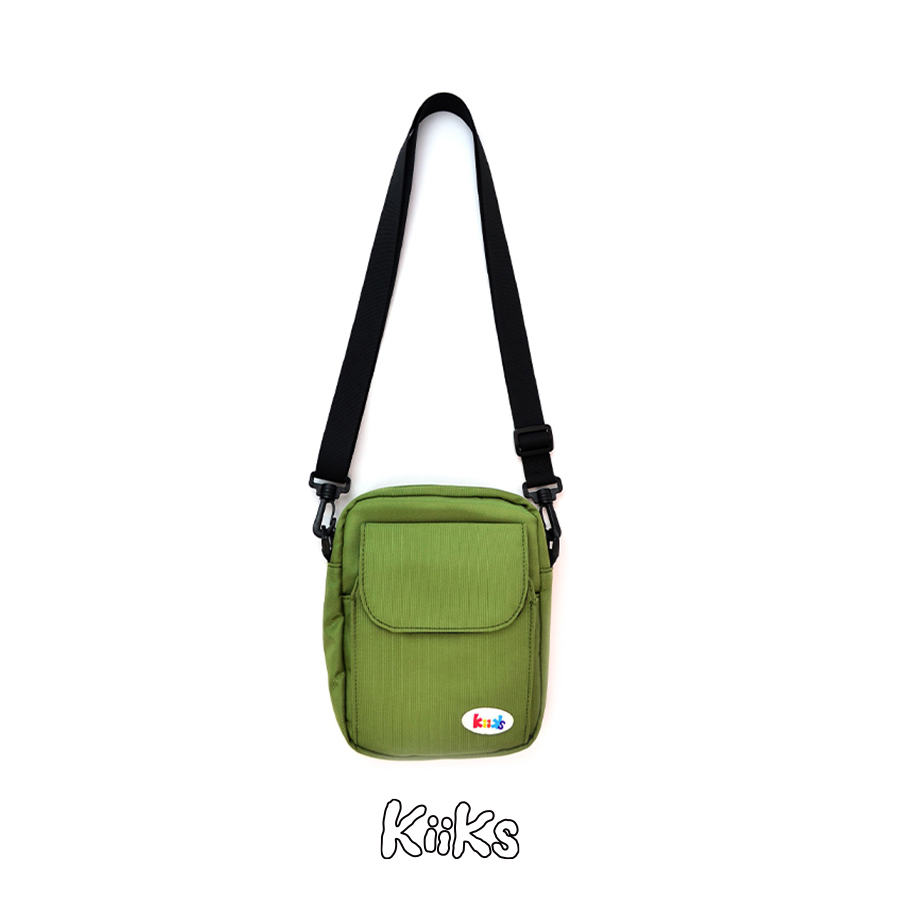 KIIKS SHOULDER BAG 小包 斜背包  軍綠色 KSSB-001-05 [EW]