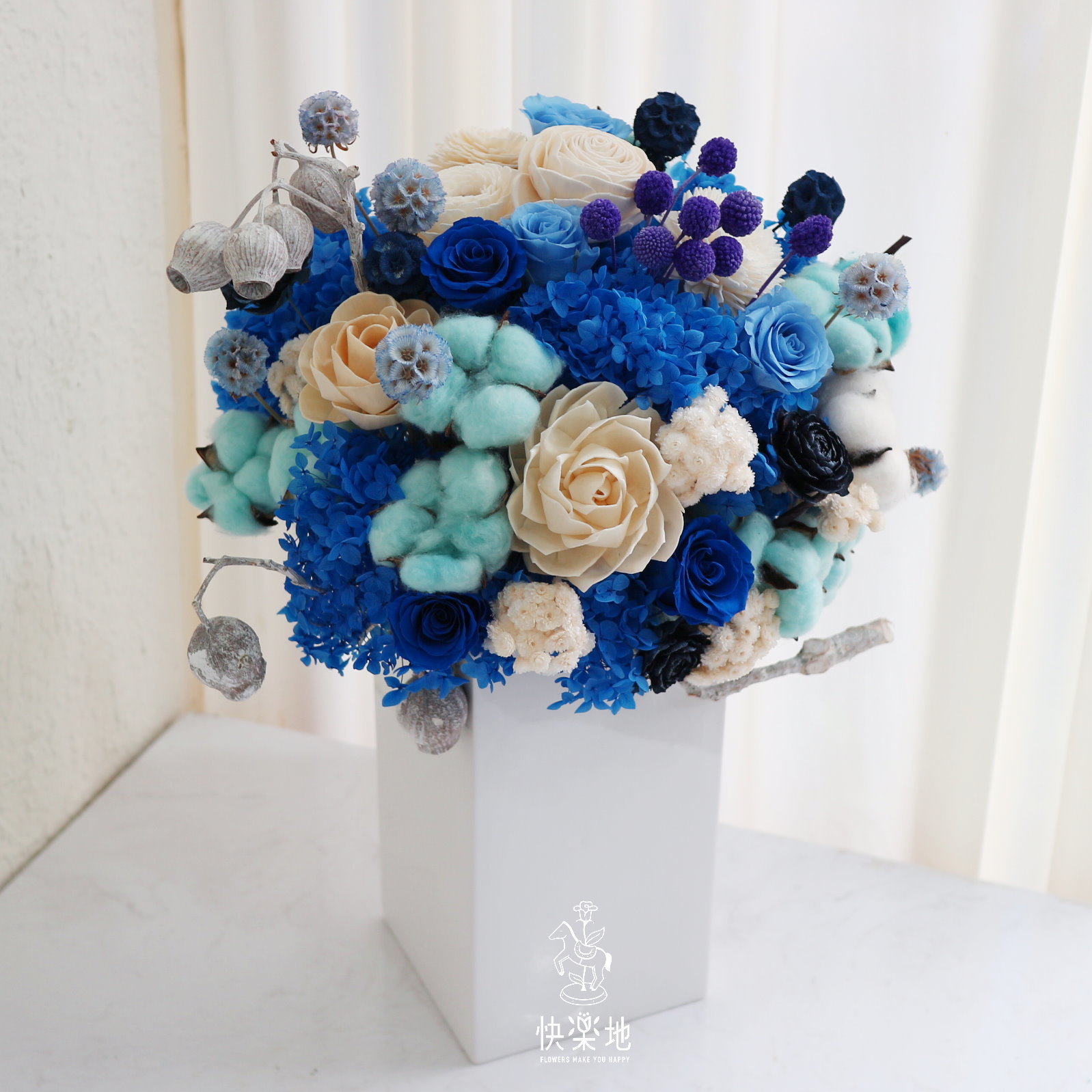 日暖好心情 I 永生花 ‧ 不凋花  PF190780