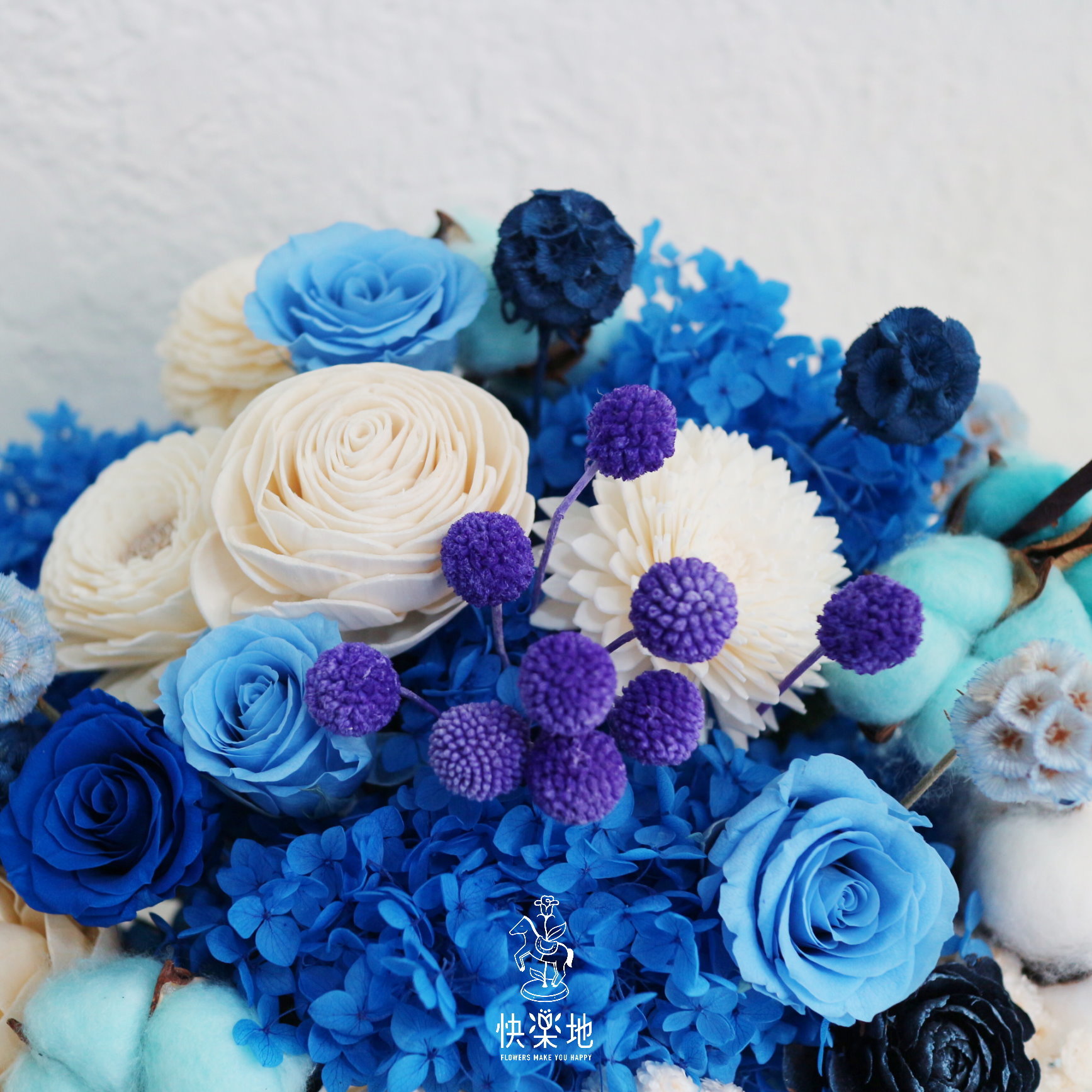 日暖好心情 I 永生花 ‧ 不凋花  PF190780