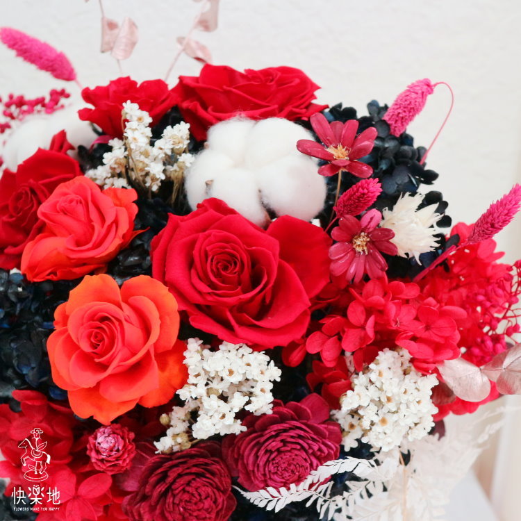 熱情翩舞 I 永生花 ‧ 不凋花  PF190781