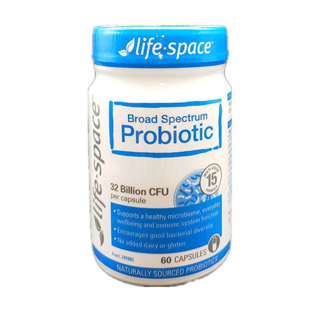 Life Space Broad Spectrum Probiotic 60 Capsules