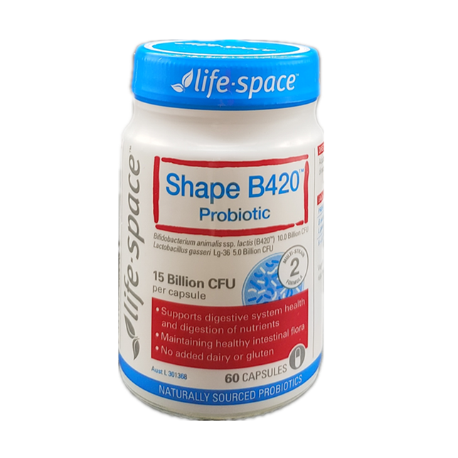 Life Space B420 塑身益生菌60粒