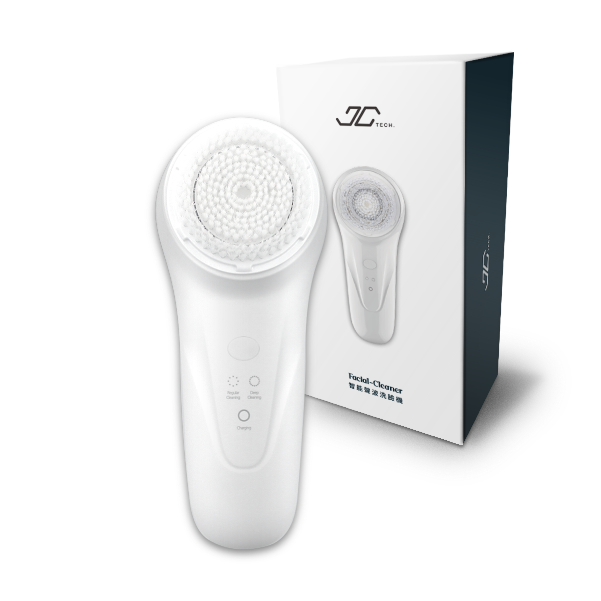 【JC TECH.】Facial-Cleaner 智能聲波洗臉機