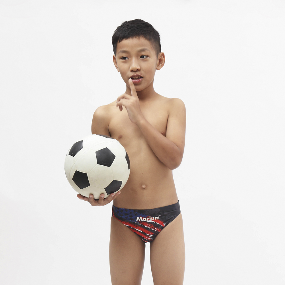 MAR-5103J 小男競賽三角泳褲