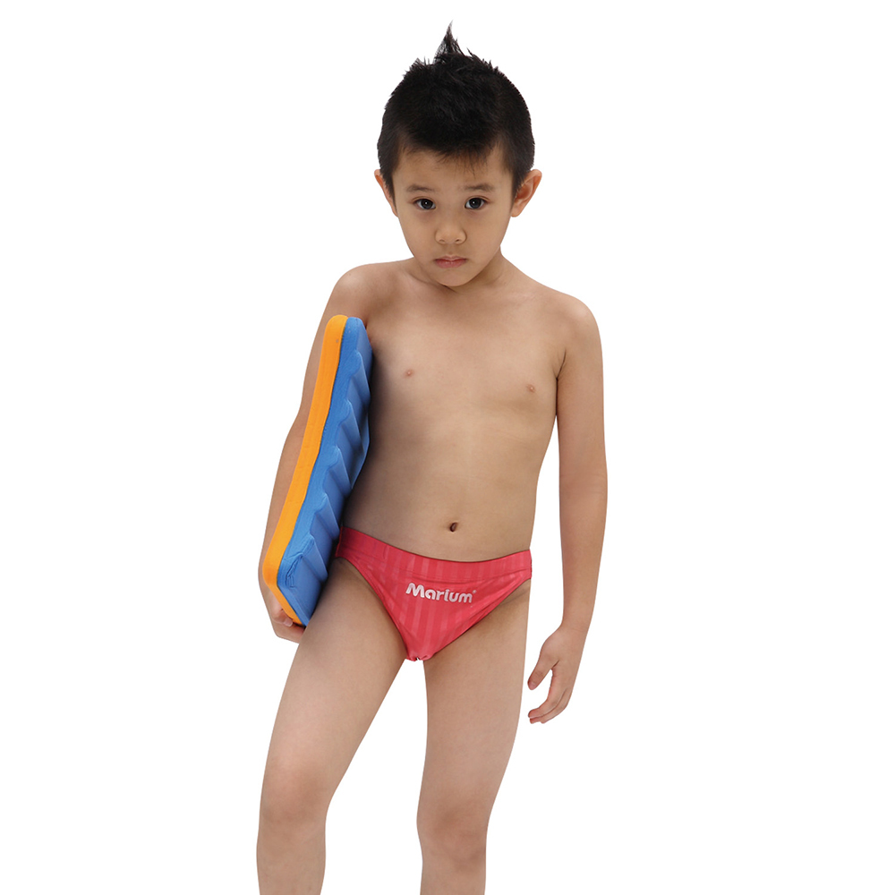 MAR-8103J 小男競賽型泳裝─桃紅