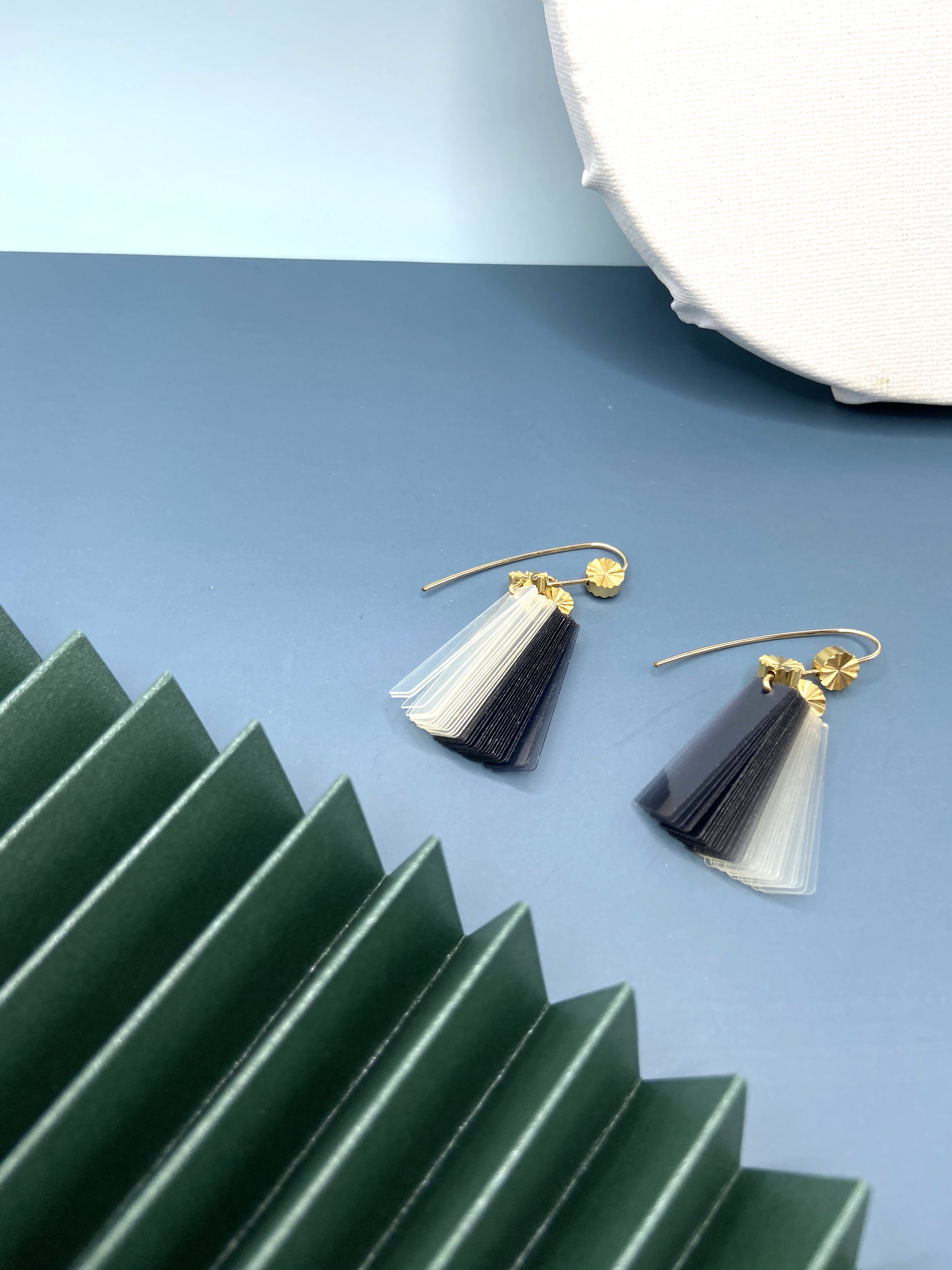 COLE COOL原創14k包金珠片耳環 日本風格耳環 情人節禮物