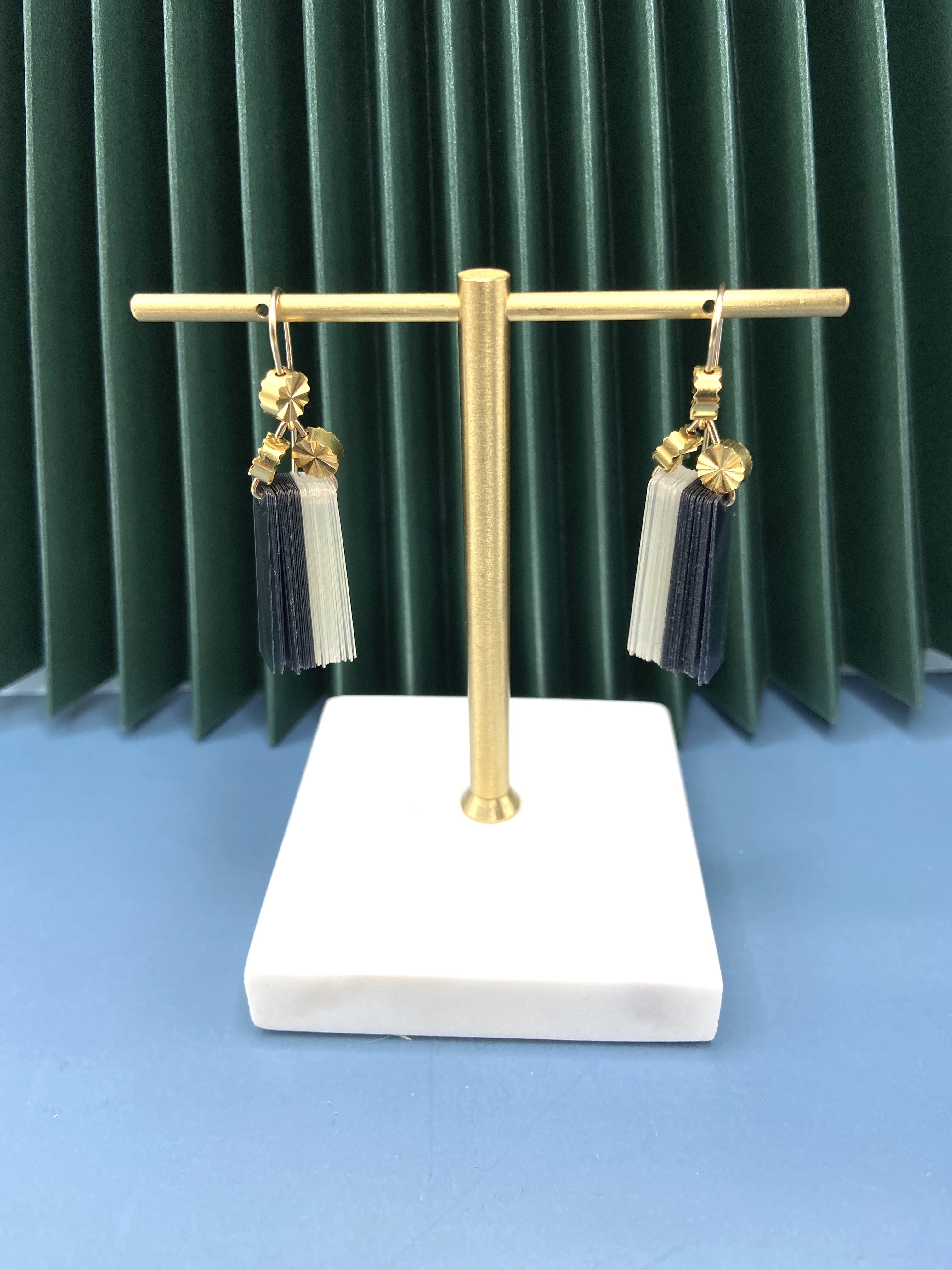 COLE COOL原創14k包金珠片耳環 日本風格耳環 情人節禮物