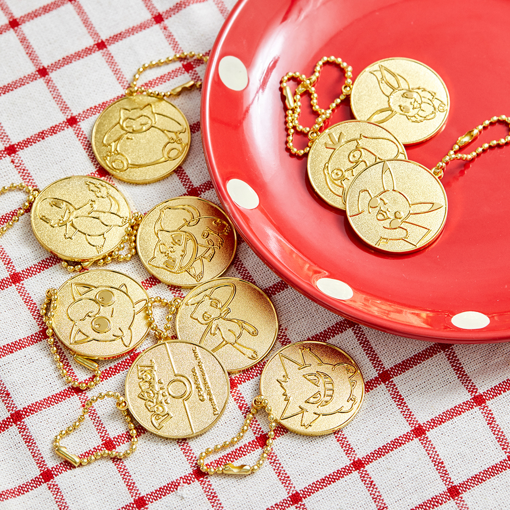 寶可夢金幣吊飾