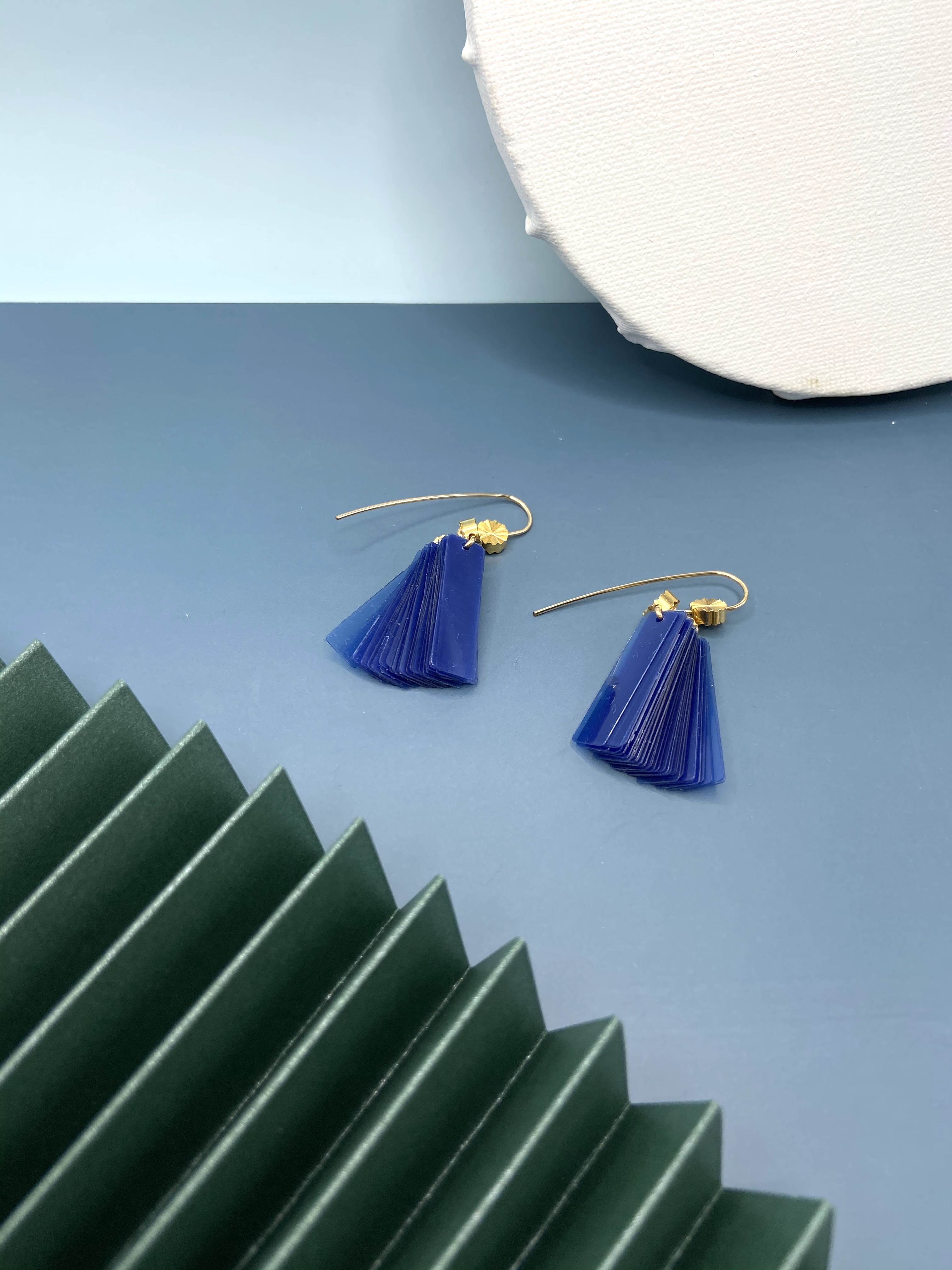 COLECOOL原創14k包金珠片耳環 日本風格耳環 情人節禮物