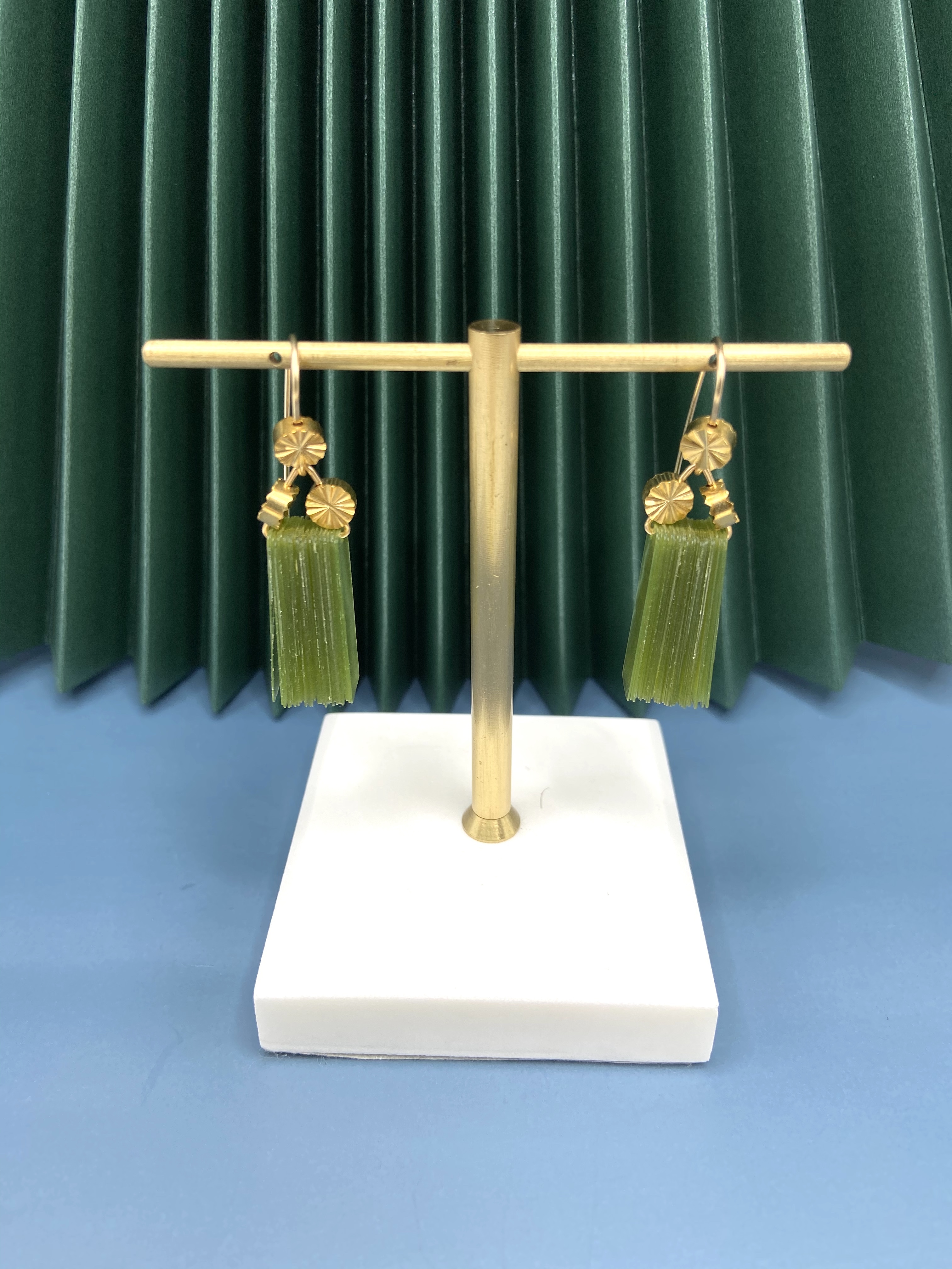 COLECOOL原創14k包金珠片耳環 日本風格耳環 情人節禮物