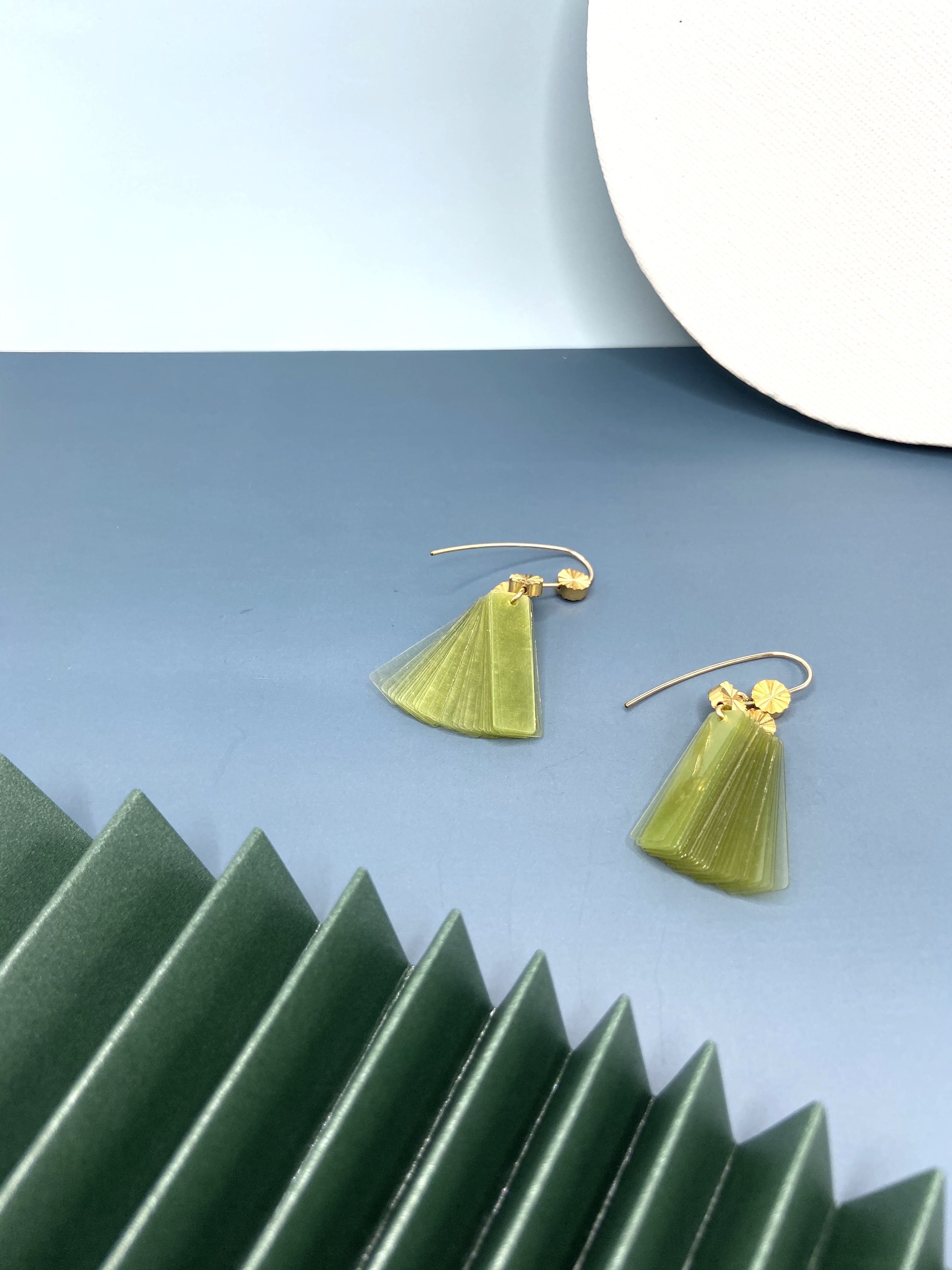 COLECOOL原創14k包金珠片耳環 日本風格耳環 情人節禮物