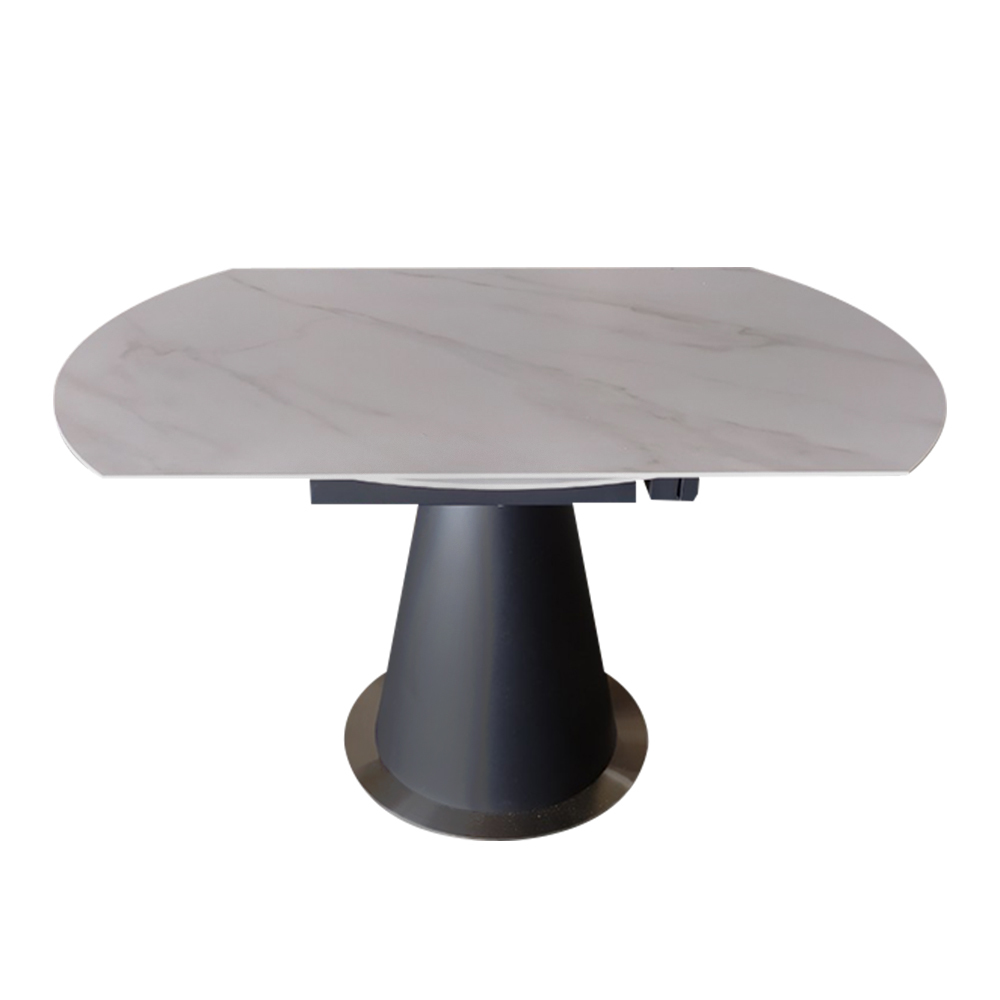 《輕奢品味》旋轉岩板餐桌