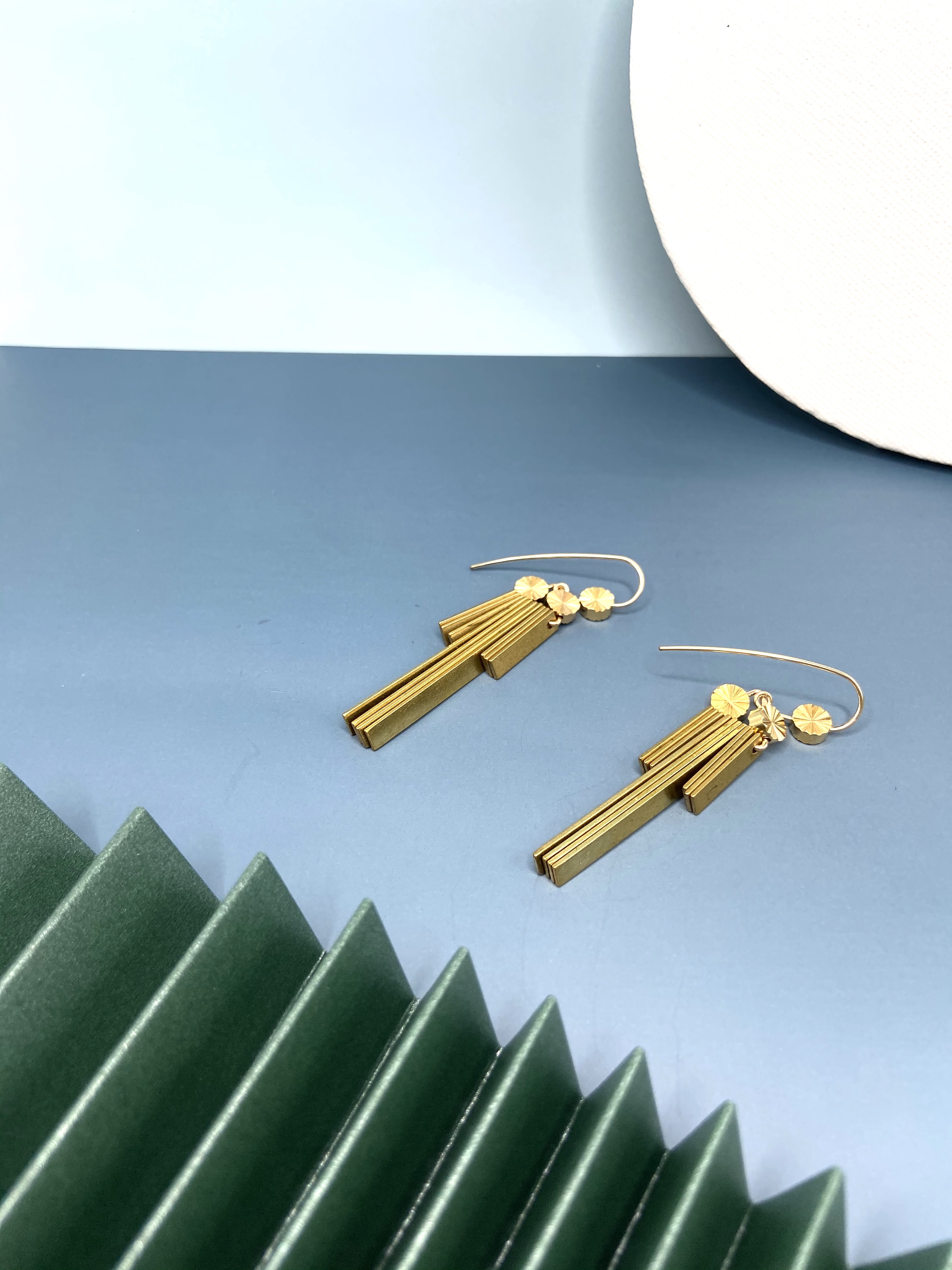 COLECOOL原創14k包金耳環 日本風格耳環 情人節禮物