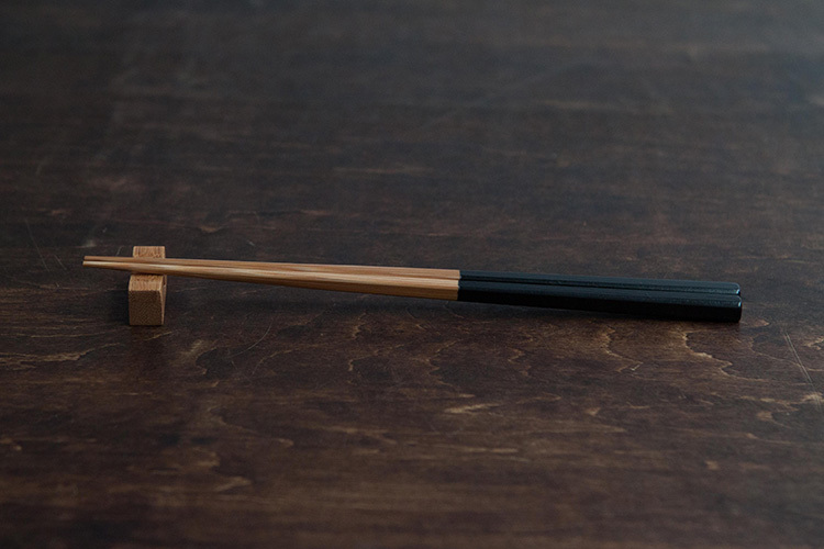 公長齋小菅-筷子 京都古箸-S-20cm／黑