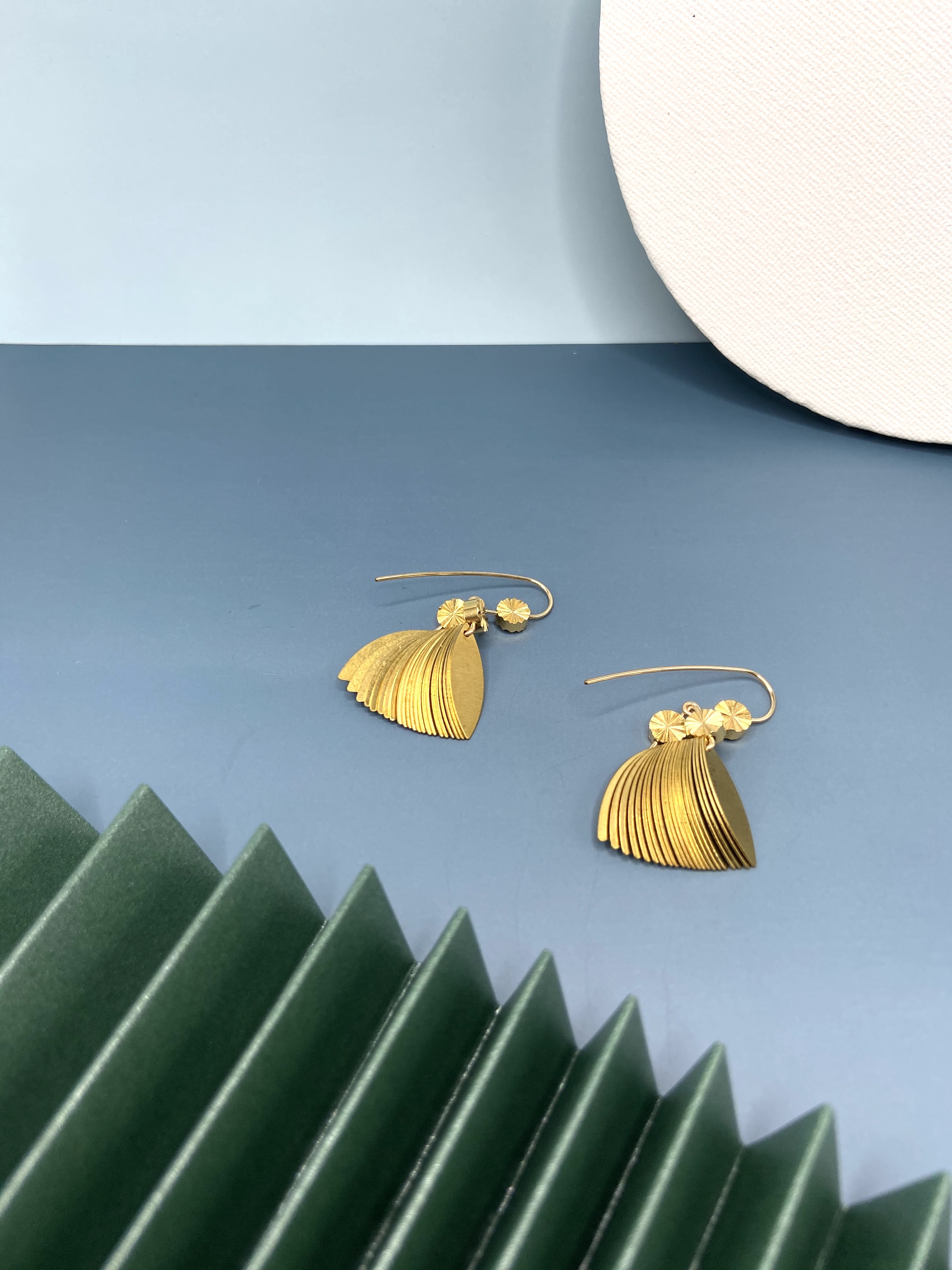 COLE COOL原創14k包金耳環 日本風格耳環 情人節禮物