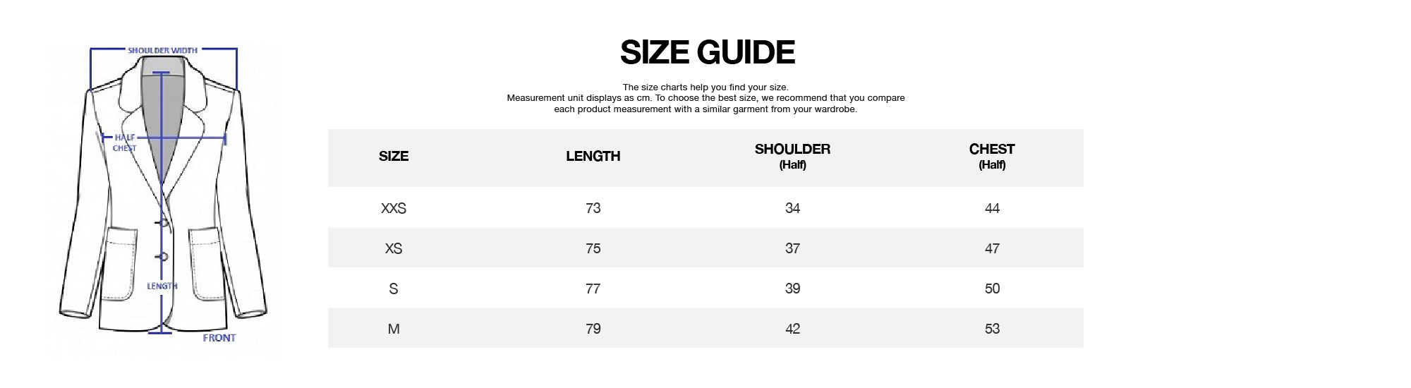 blazer low sizing