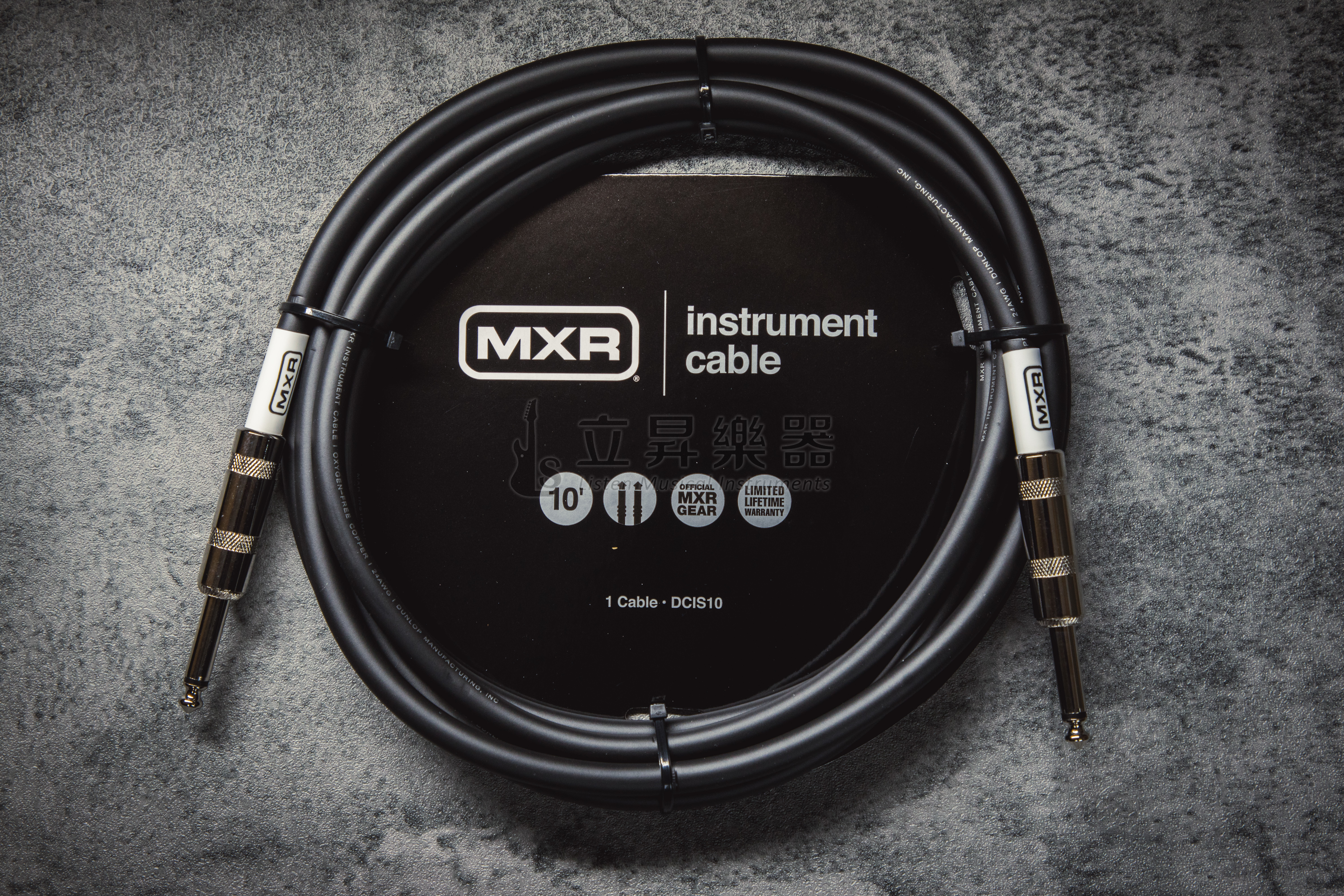 Dunlop MXR DCIS10 雙直頭 10呎 導線