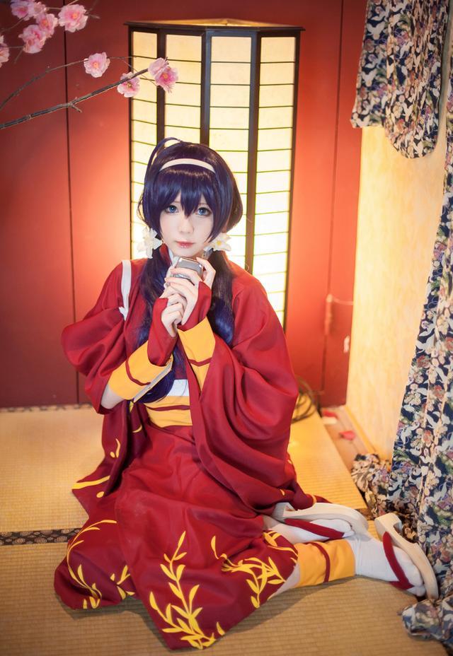 C28 泉鏡花夜叉白雪和服