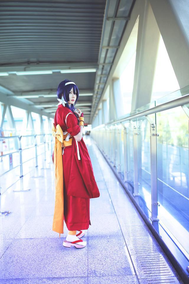 C28 泉鏡花夜叉白雪和服