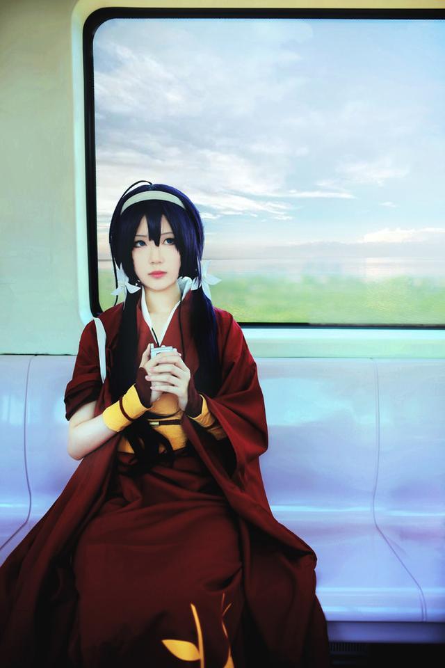 C28 泉鏡花夜叉白雪和服