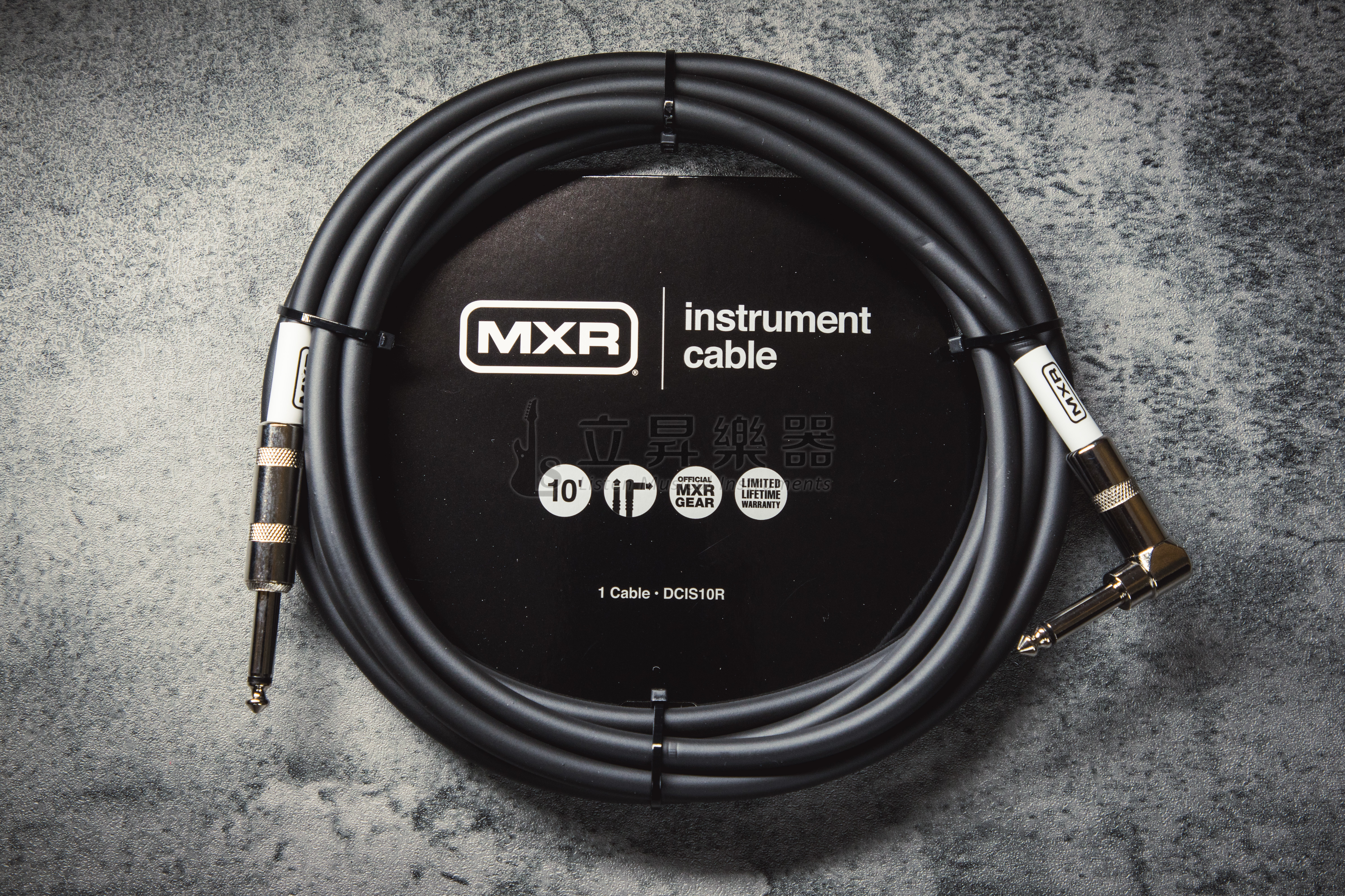 Dunlop MXR DCIS10R 1直頭1L頭 10呎 導線