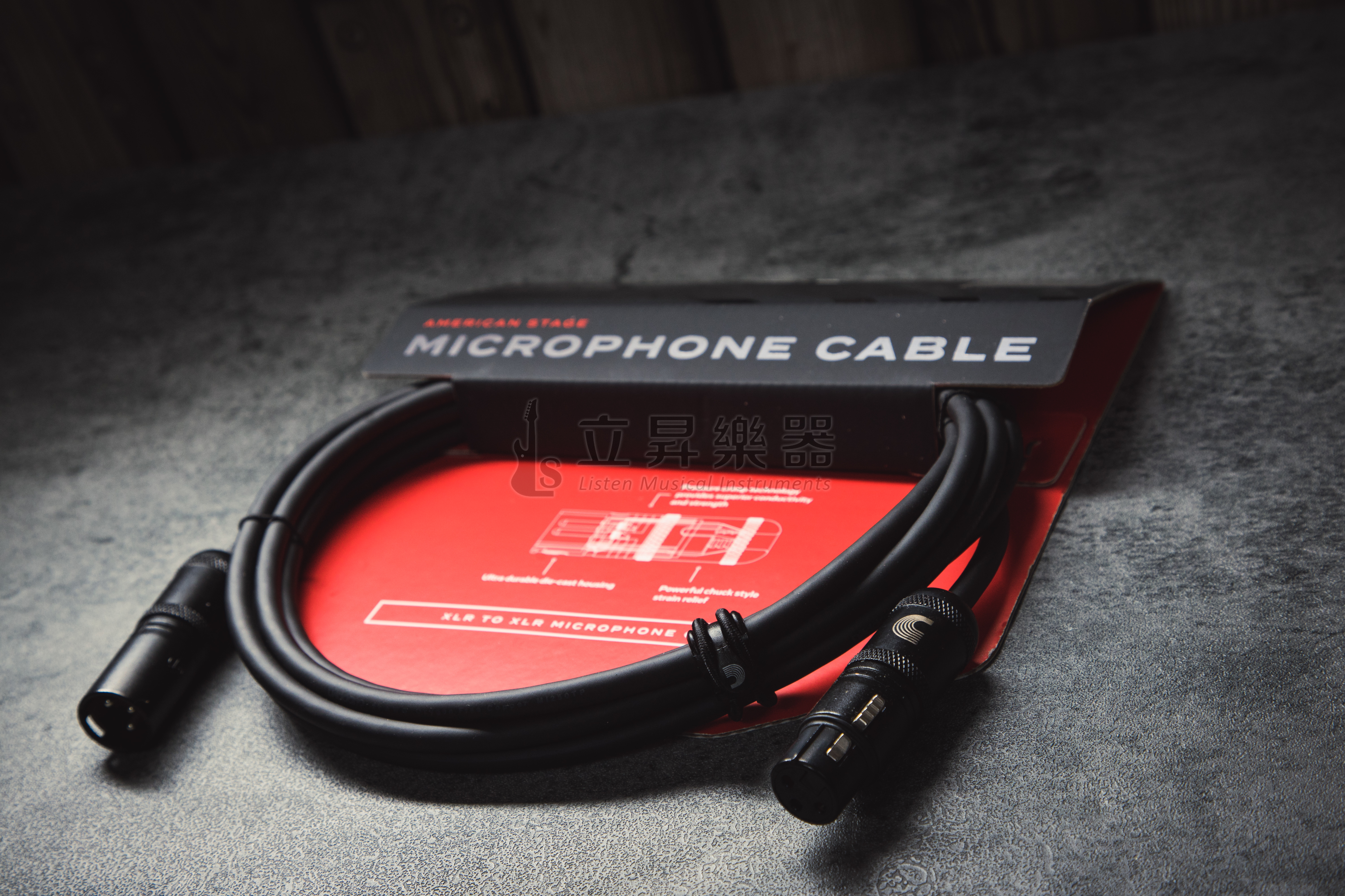 Planet Waves Planet Waves PW-AMSM-10 American Stage 美國製 麥克風線 10呎 XLR公母頭 (NEUTRIK頭) 第 4 張圖片｜三峽麥克風