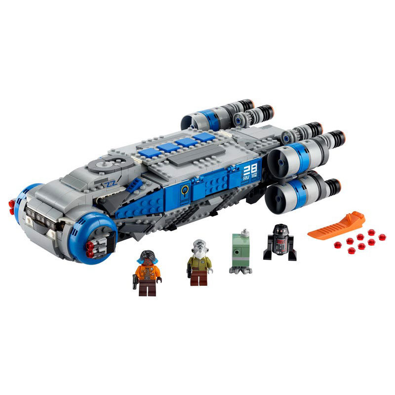 Resistance I-TS Transport Star Wars Buildings Set Fit Lego NO BOX NA60018