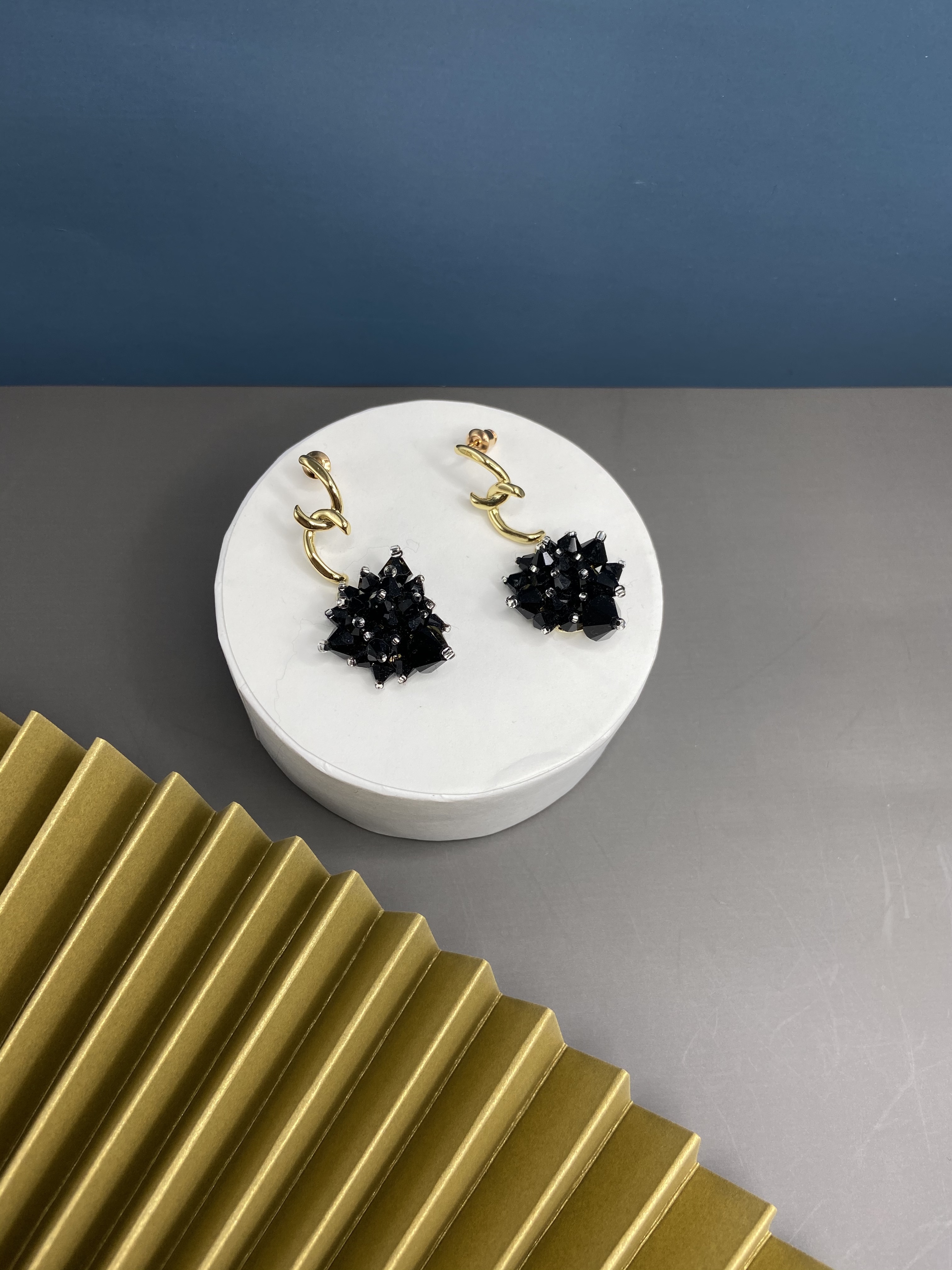 COLE COOL時尚施華洛世奇水晶925純銀雪花耳環 情人節耳環