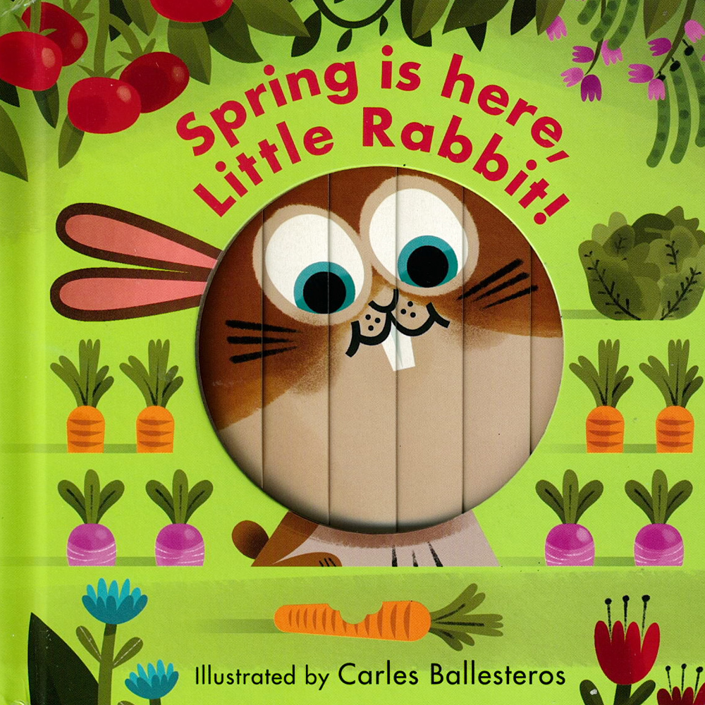 Little Faces：Spring Is Here, Little Rabbit! 春天來了變臉操作書