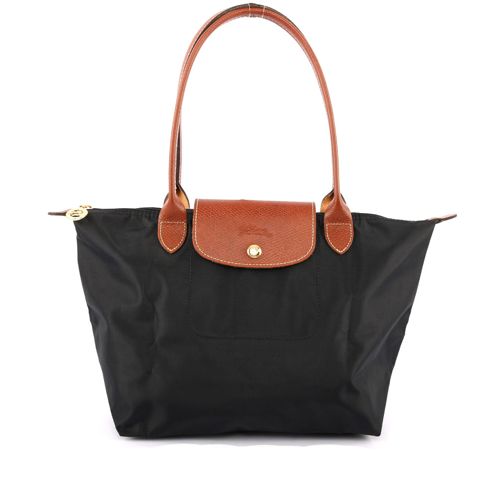 【LONGCHAMP】L號長把LE PLIAGE摺疊水餃包