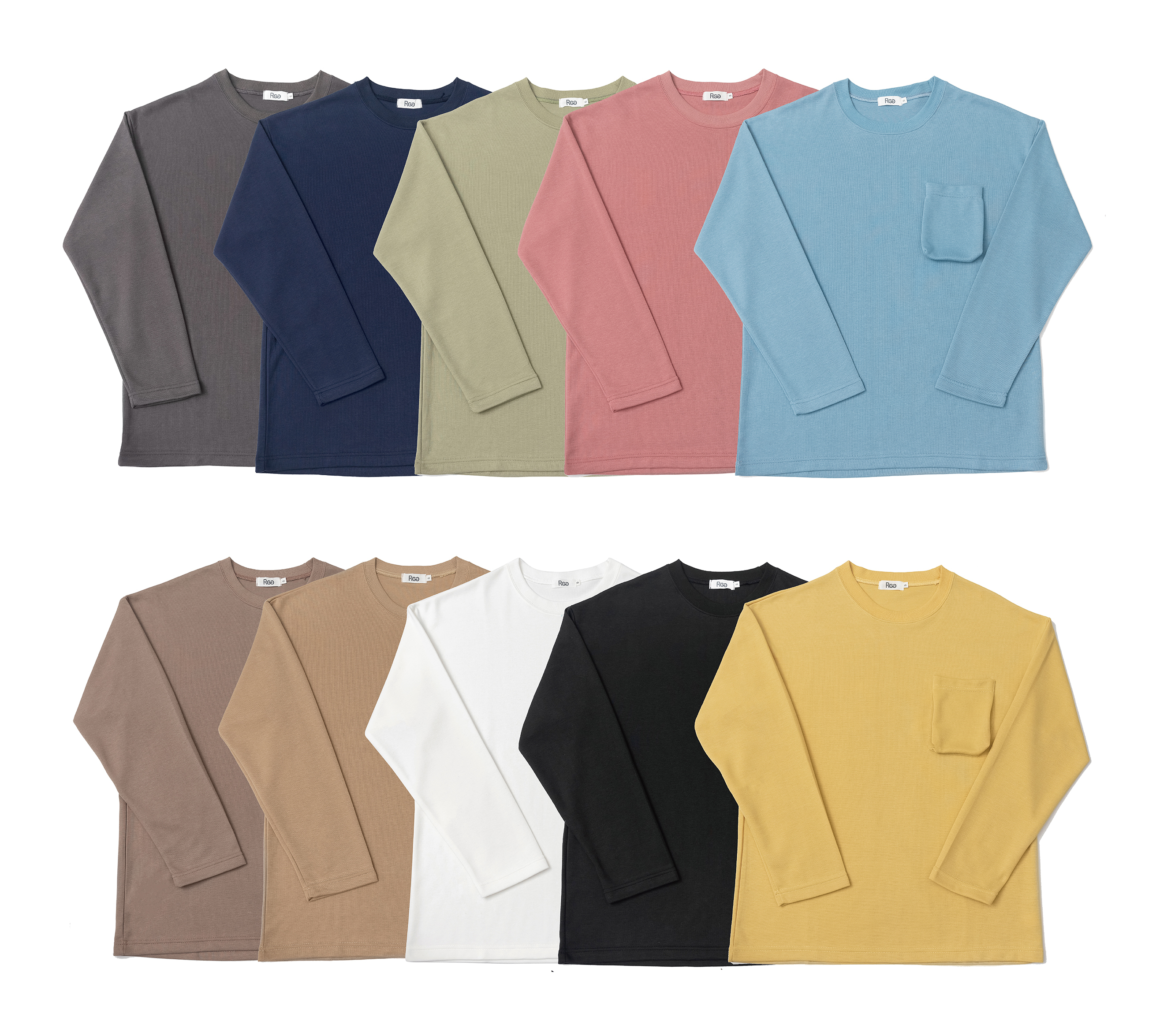 訂製款 #88219 立體口袋 長T