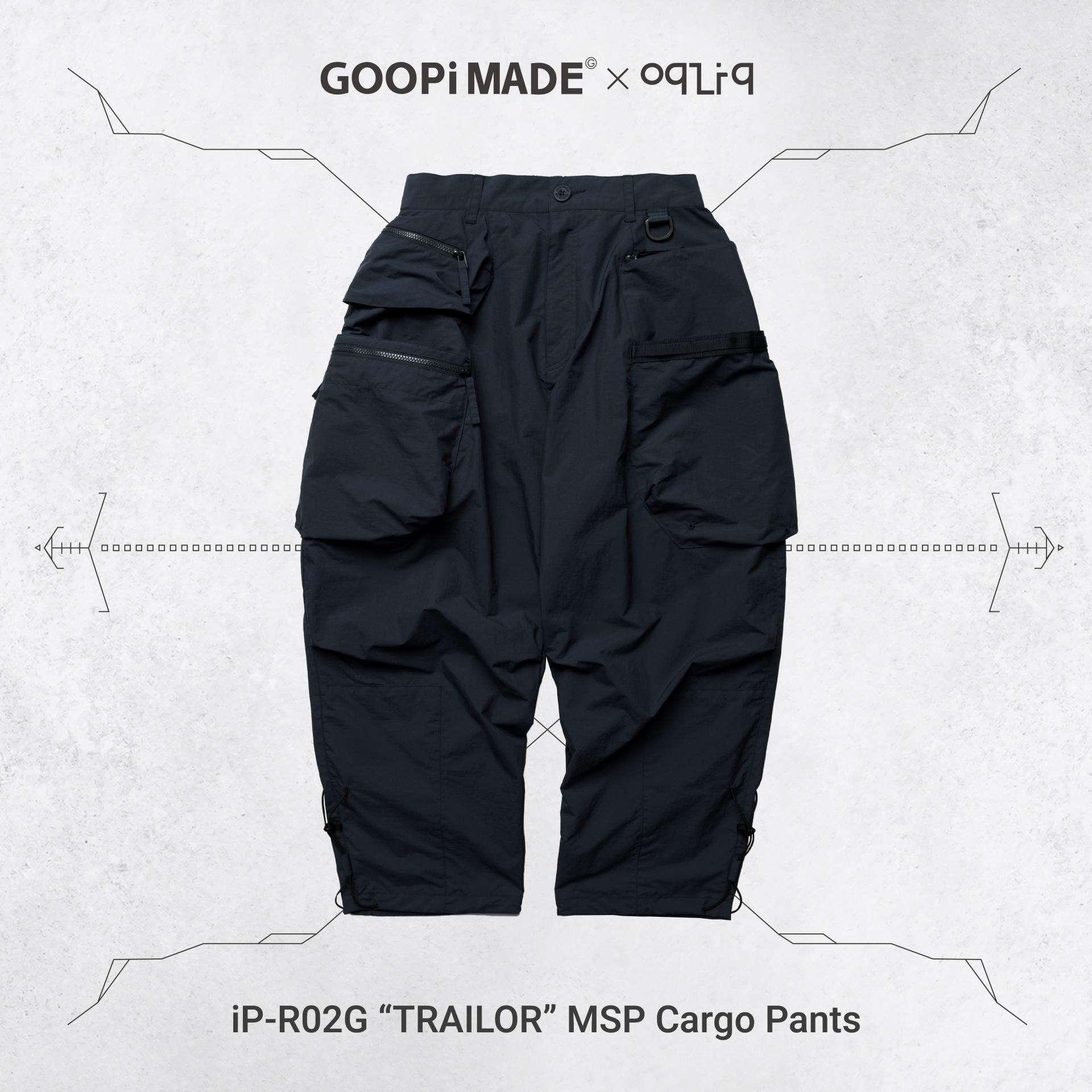 パンツ GOOPiMADE x oqLiq / MSP Cargo Pants GOOPiMADE® X oqLiq 2021 iRREPLACEABLE RUST iP-R02G “TRA