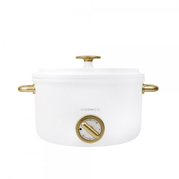 【NICONICO】奶油鍋系列 2.7L日式美型陶瓷料理鍋NI-GP932