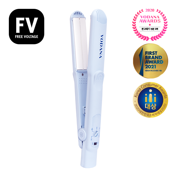 VODANA Soft Bar Flat Iron - CREAMY BLUE