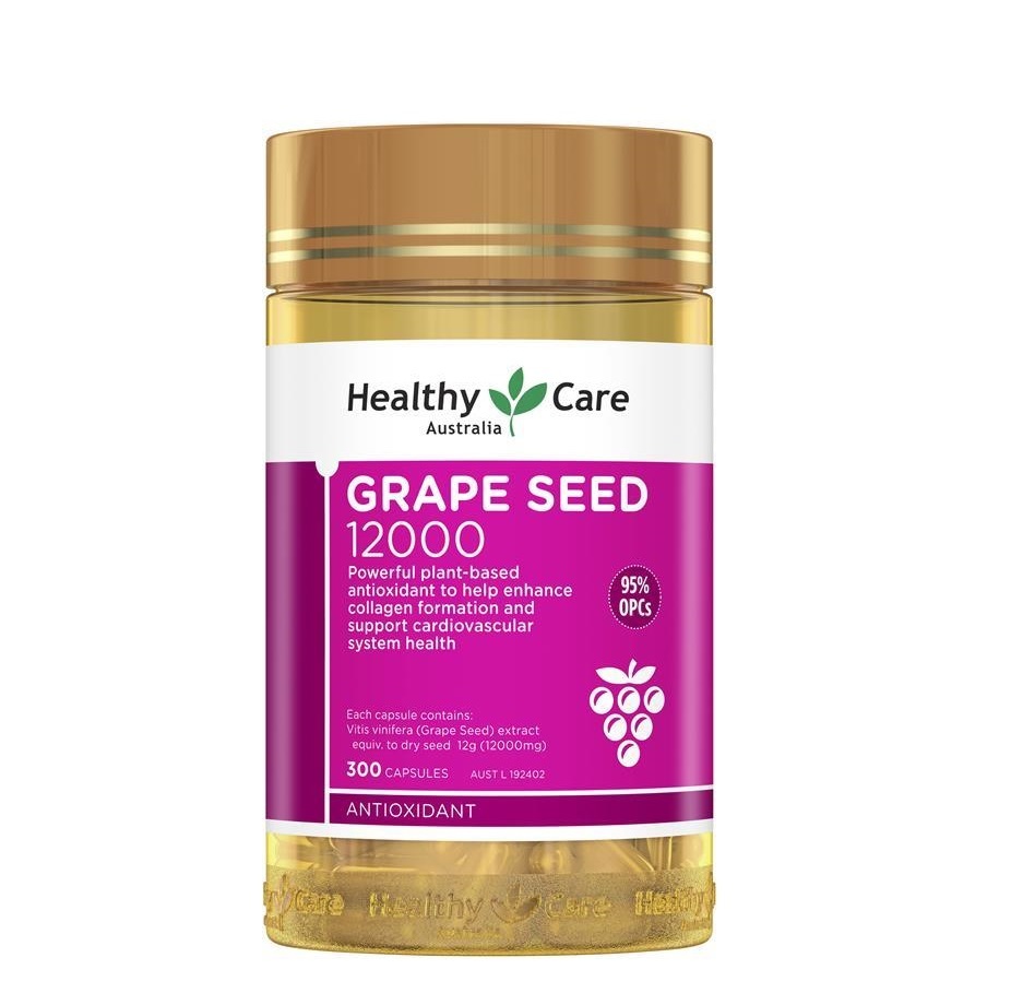 Healthy Care Care Grape Seed 葡萄籽膠囊 12000 300粒