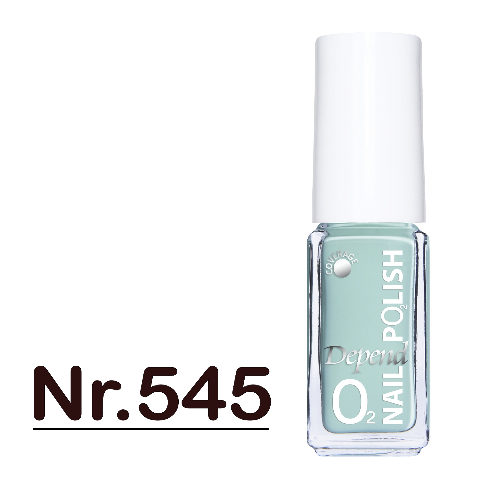 O2 甲油 545 淺薄荷綠色 (不透明)
