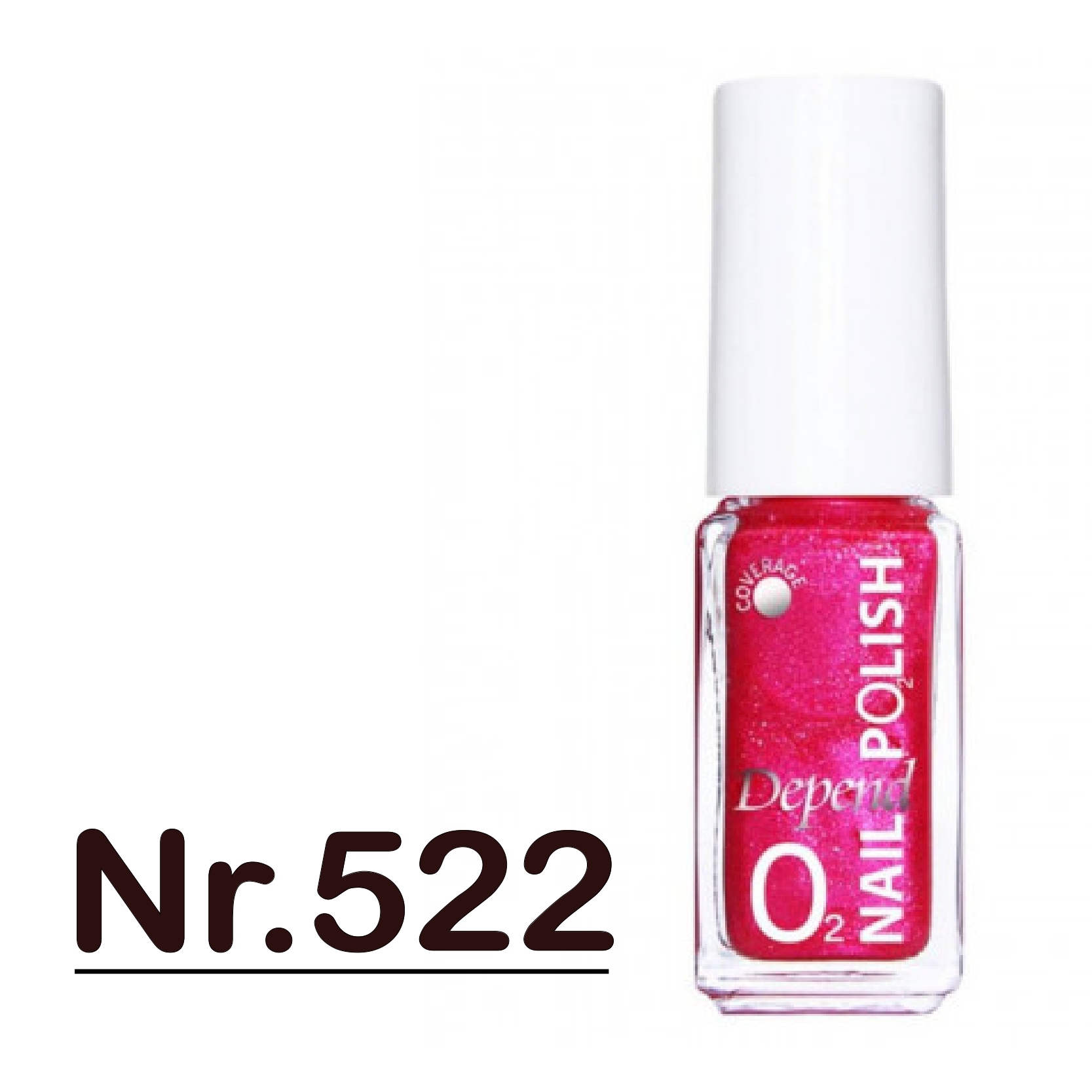 O2 甲油 522 金屬偏紫紅珠光色 (不透明)