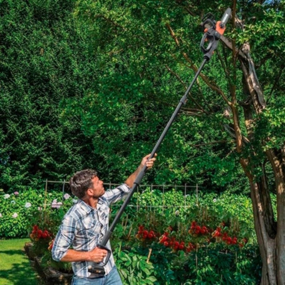 WORX 威克士 WG 322 E橙色機 鋰電 10 吋鏈鋸(淨機) 20v