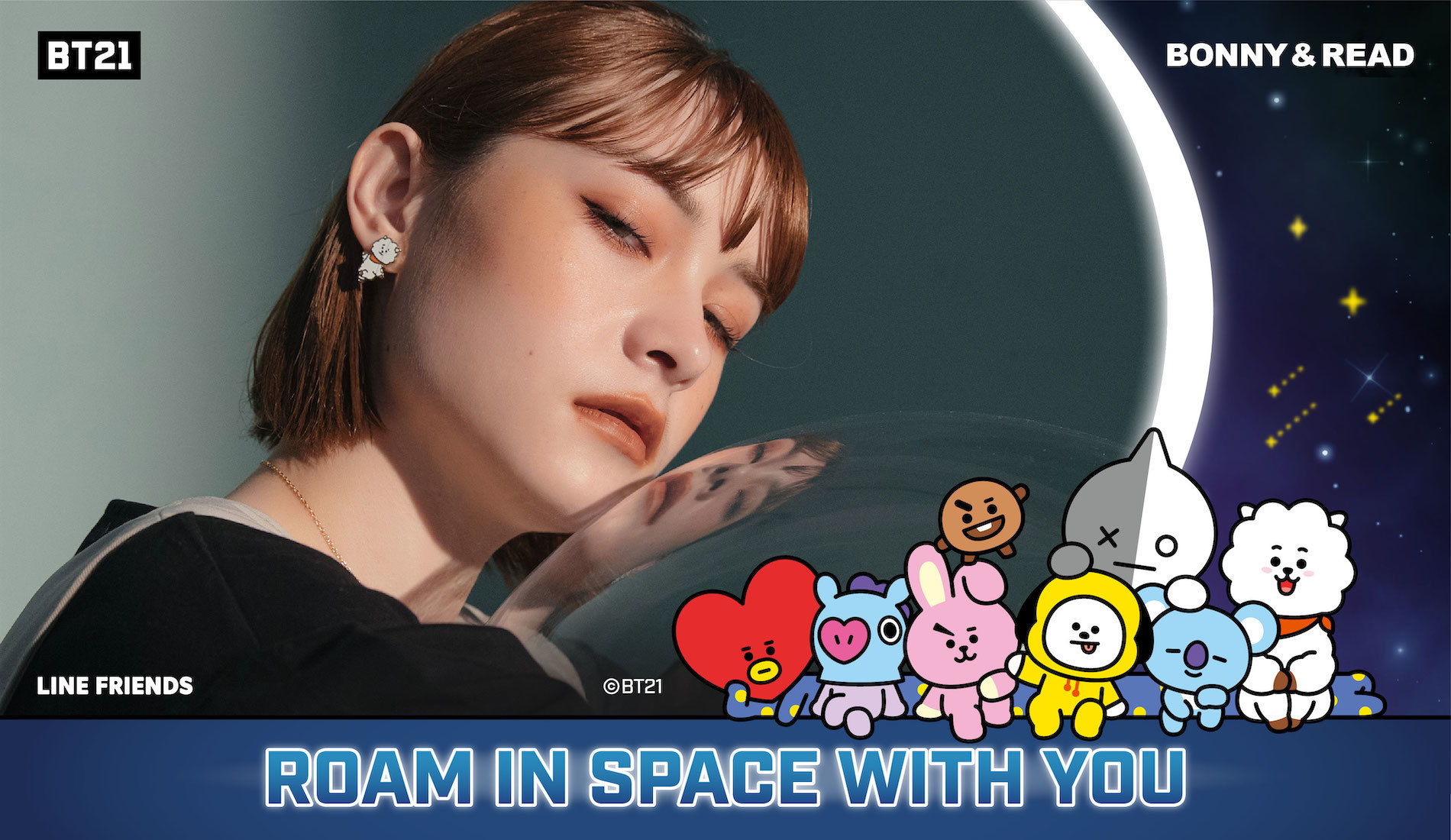 BT21宇宙明星登陸Bonny & Read飾品