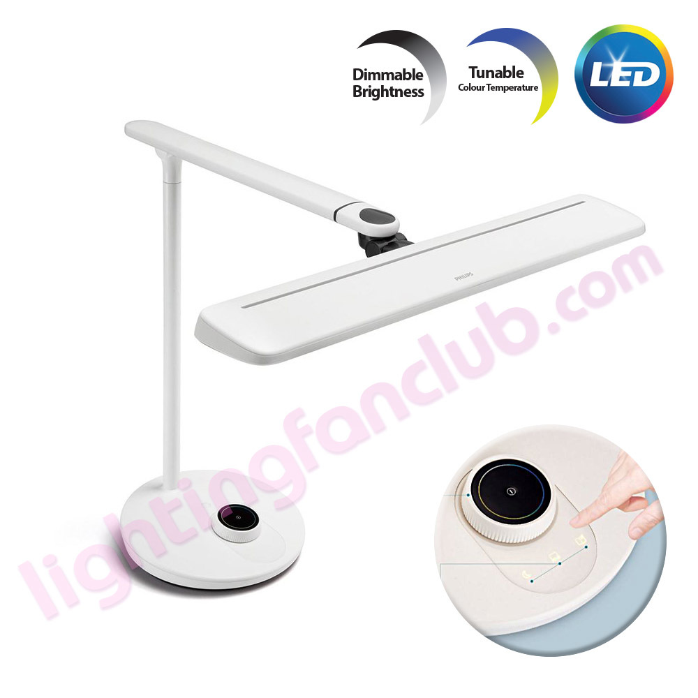 飛利浦LED 12W VDTMate 旗艦款護眼閱讀檯燈66168