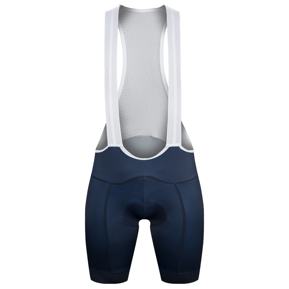 男款吊帶短褲 簡樸 深藍