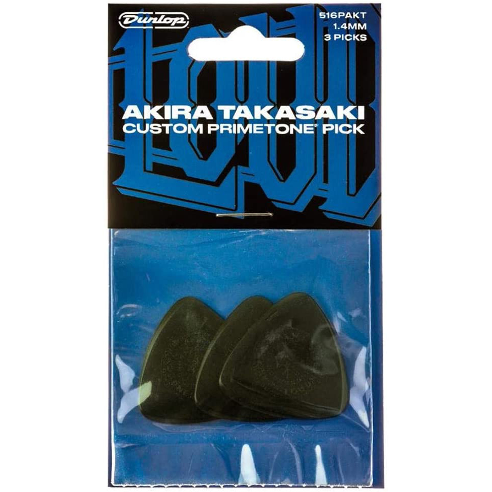 DUNLOP 516PAKT 1.4mm PICK 彈片 AKIRA TAKASAKI 3片/包