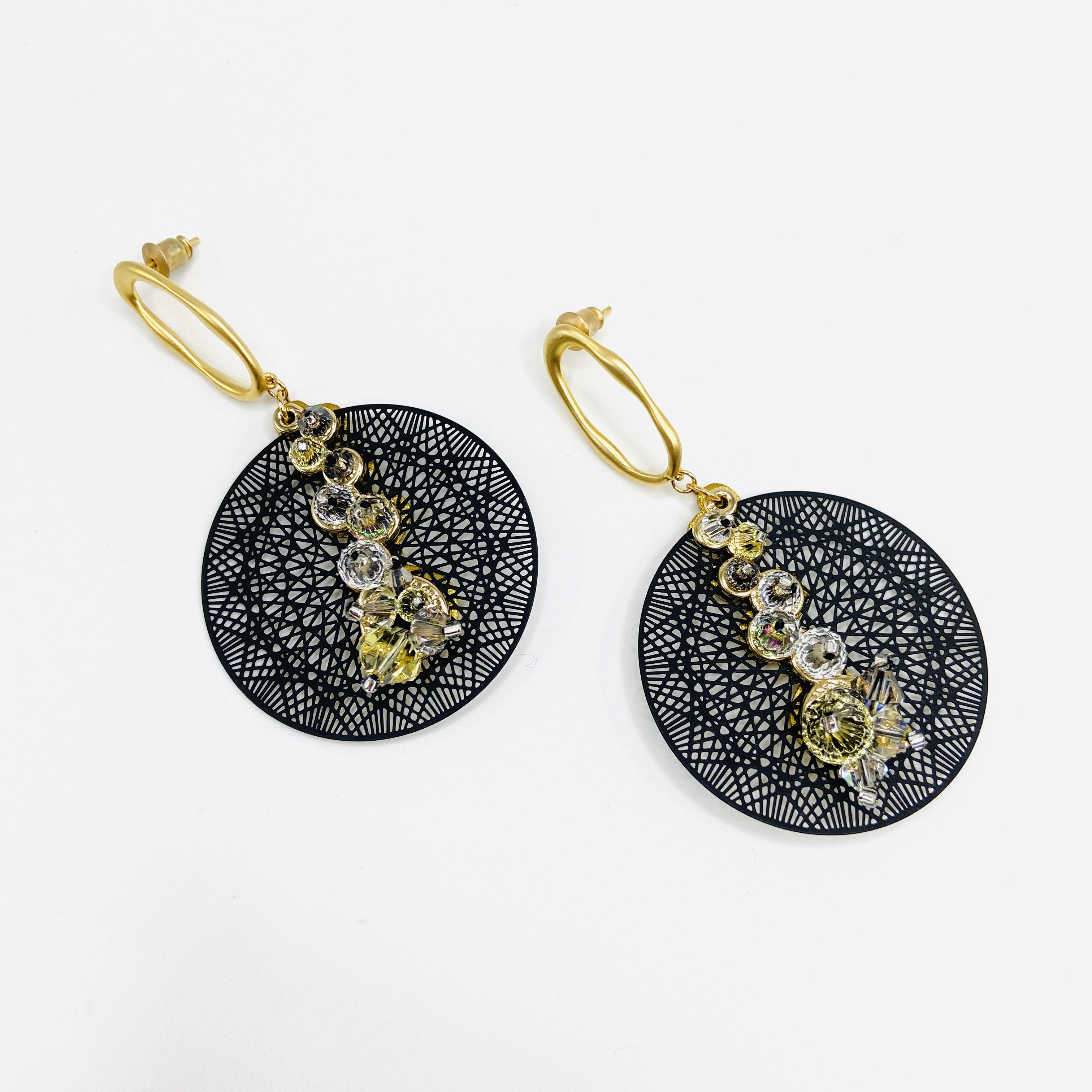 COLE COOL原創設計施華洛世奇水晶耳環母親節禮物