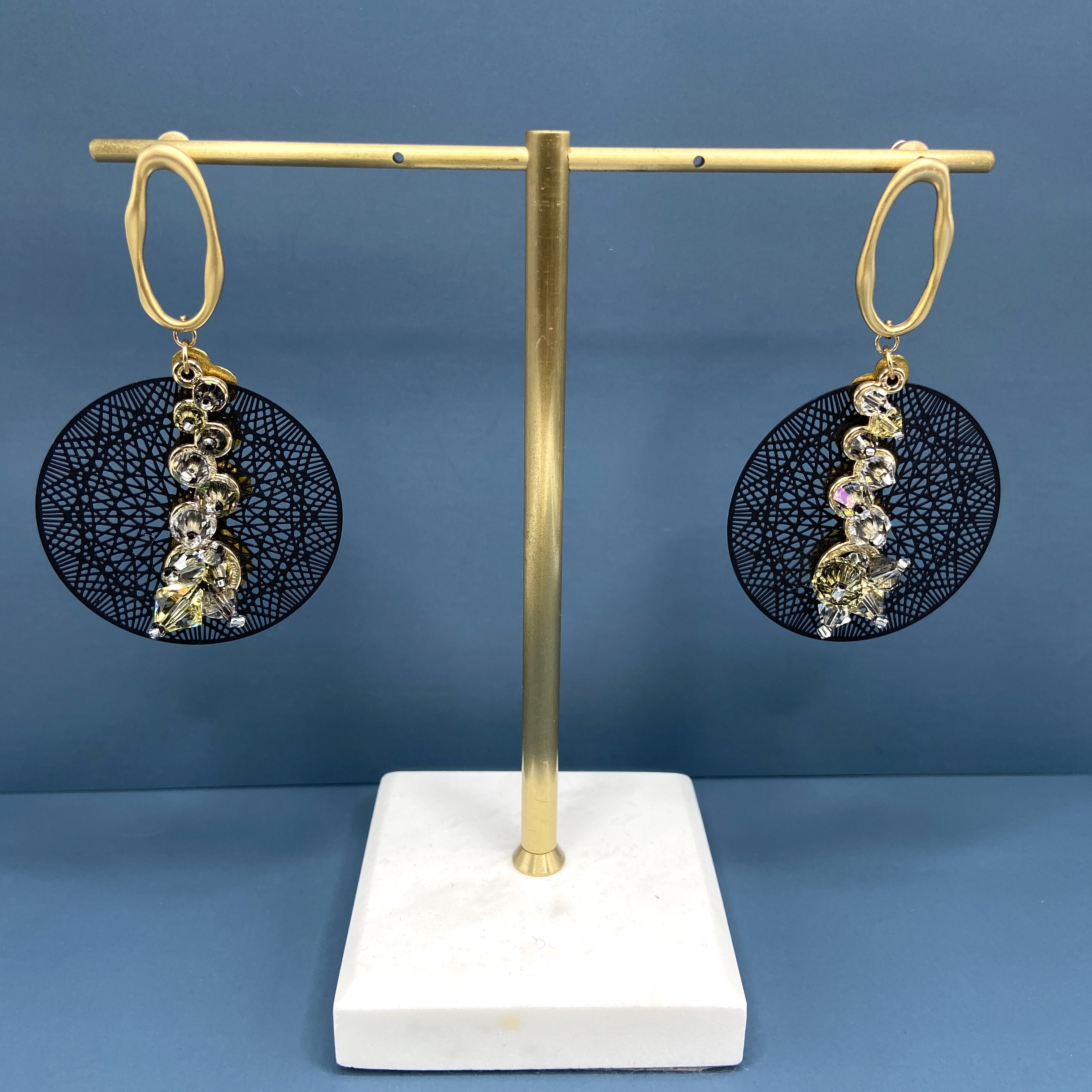 COLE COOL原創設計施華洛世奇水晶耳環母親節禮物