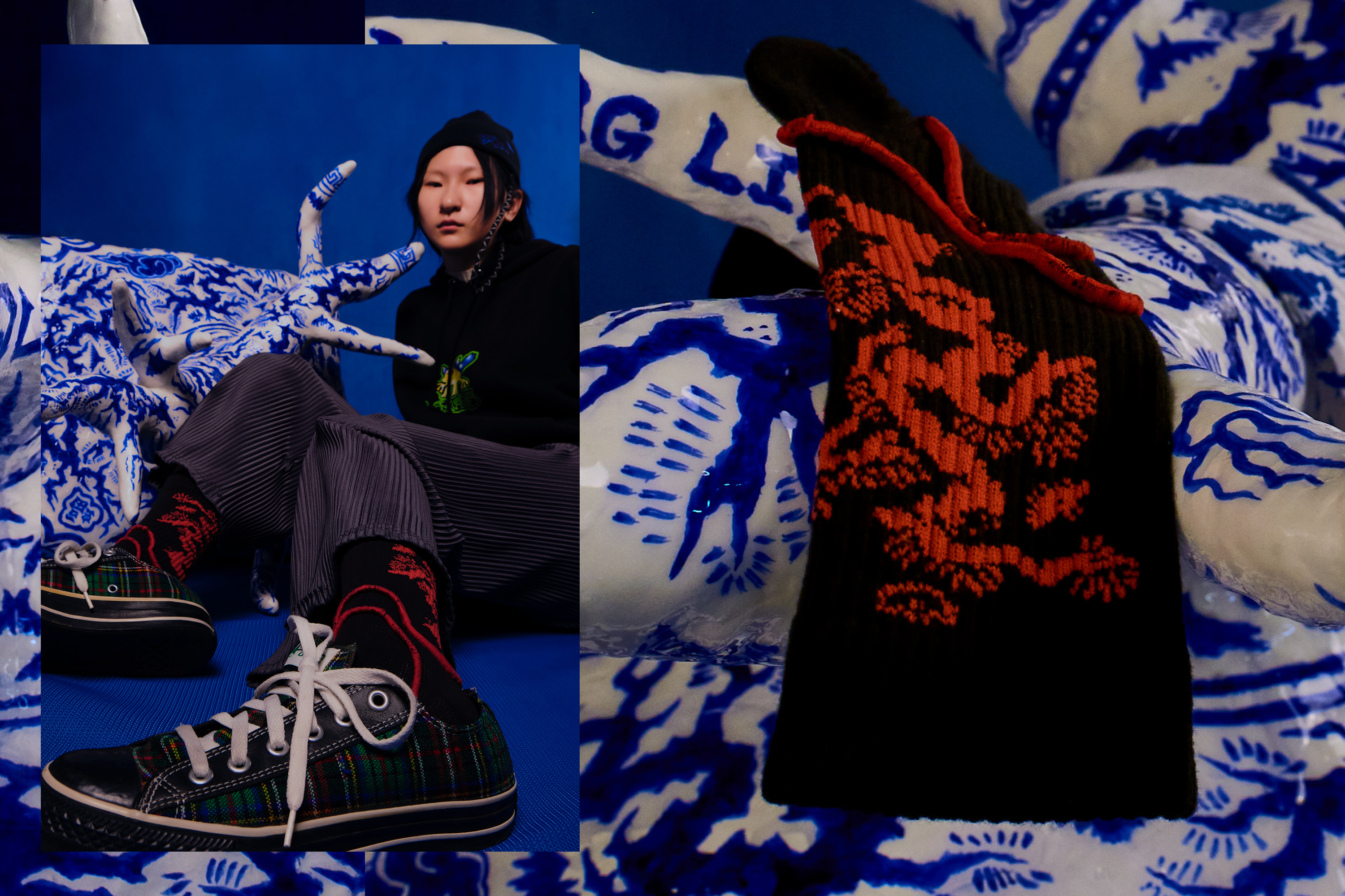 nozzle quiz 與藝術平台 NAS 合作推出的松之壽系列，將疫情後的體悟做為主要概念