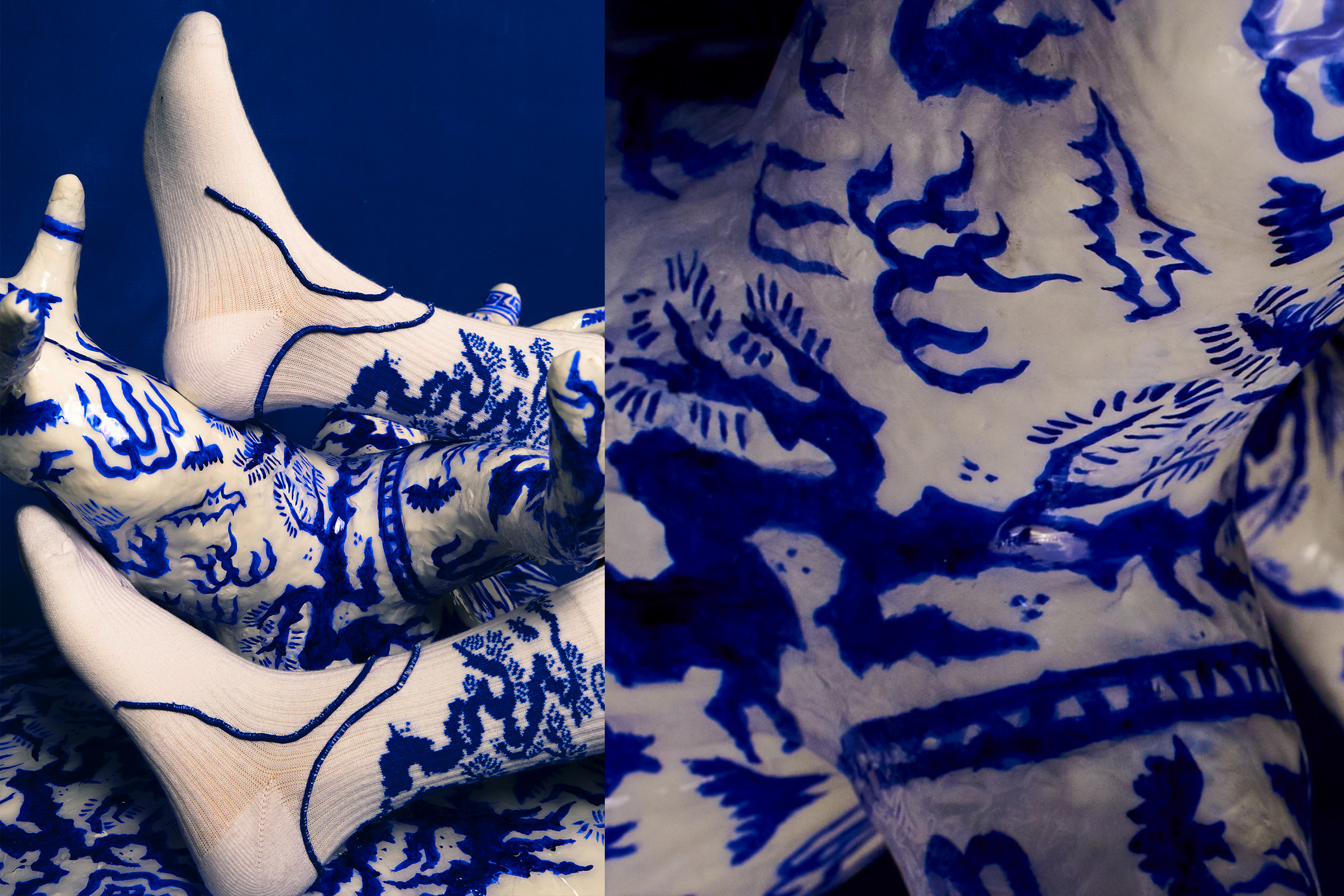 nozzle quiz 與藝術平台 NAS 合作推出的松之壽系列，將疫情後的體悟做為主要概念