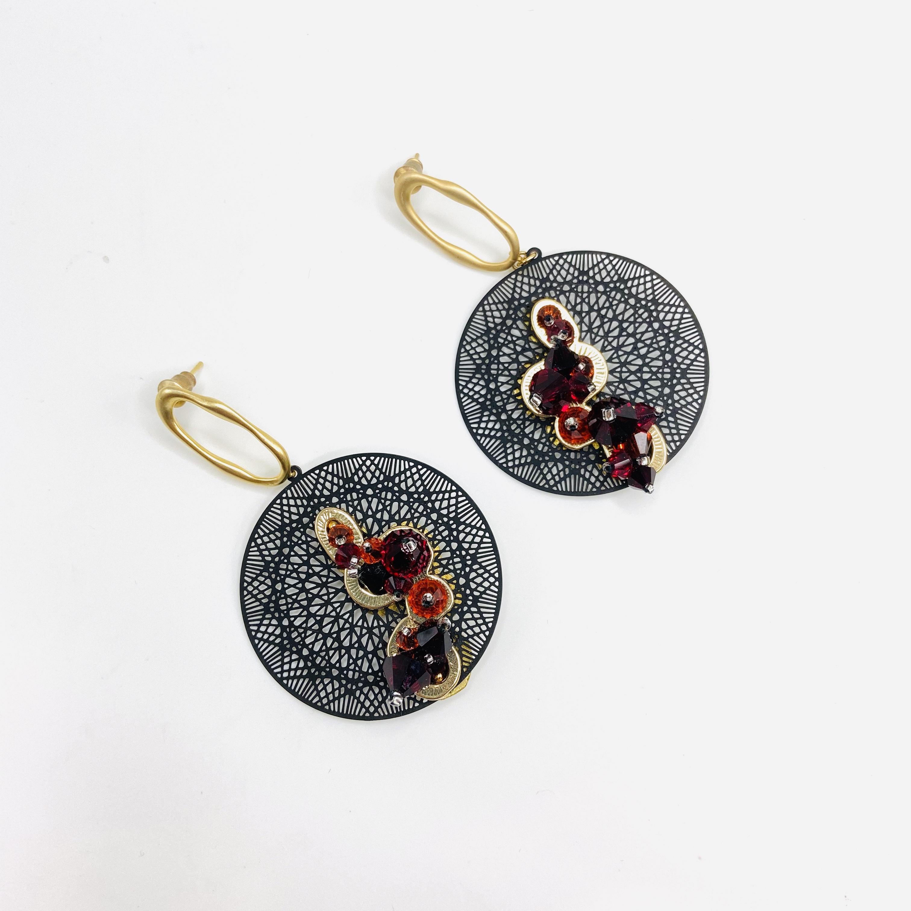 COLE COOL原創設計施華洛世奇水晶耳環母親節禮物